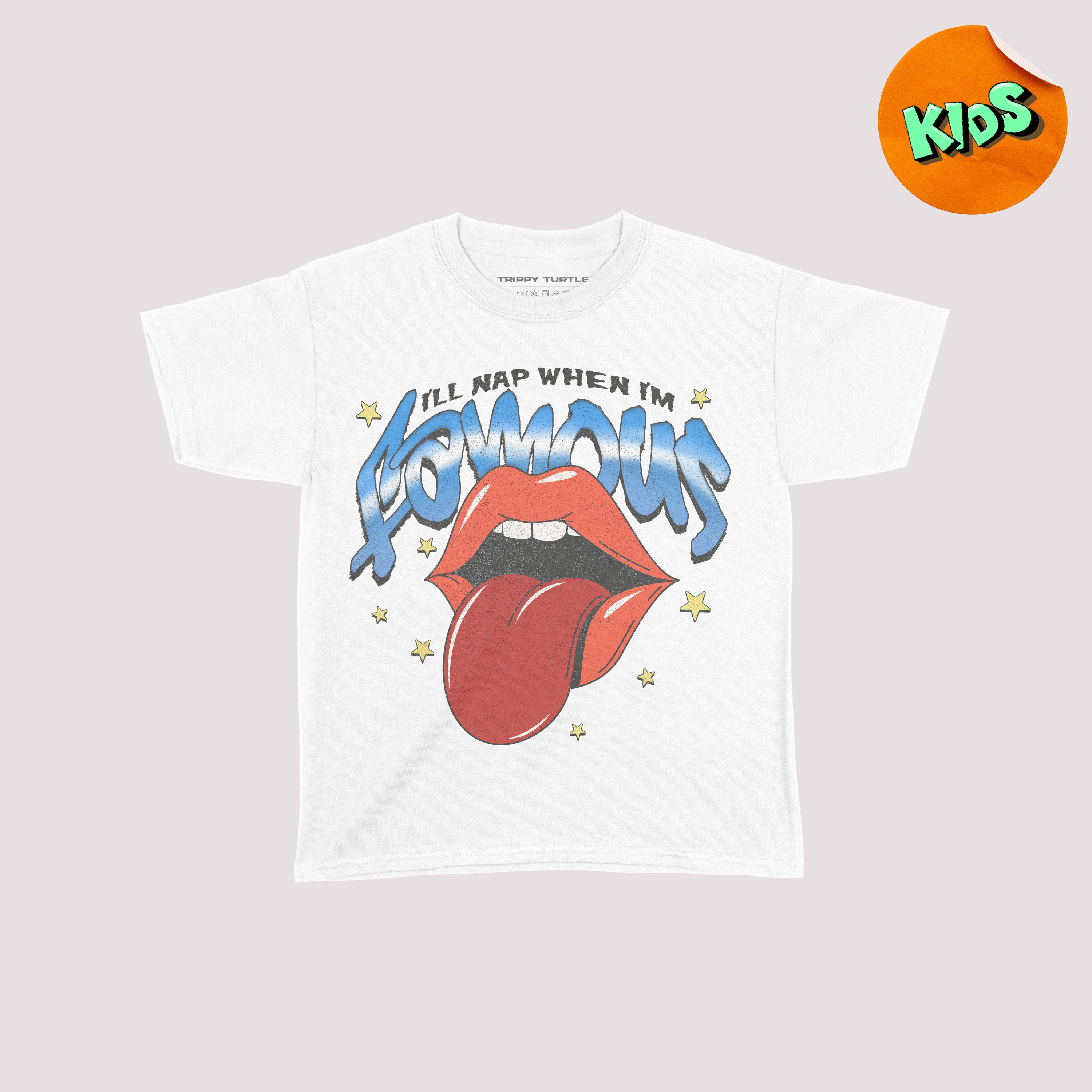 I'll Nap When I'm Famous Kids T-shirt