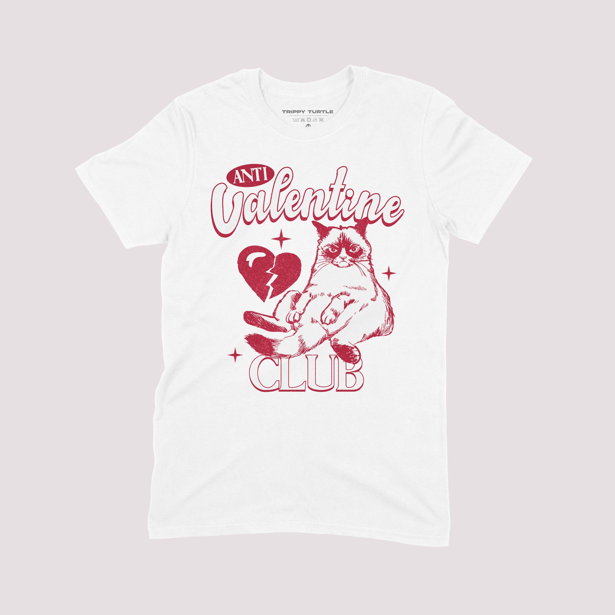 Anti Valentines Club Graphic T-shirt
