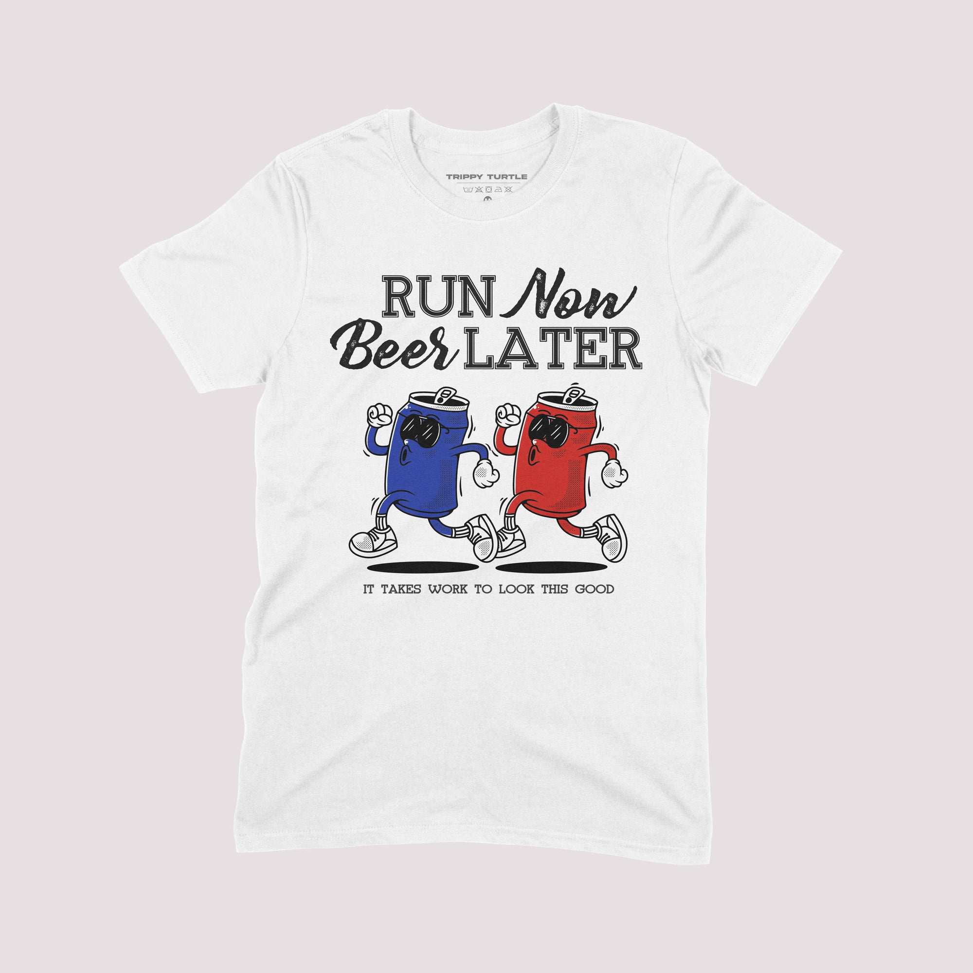 Run Now Beer Later Gym T-shirt