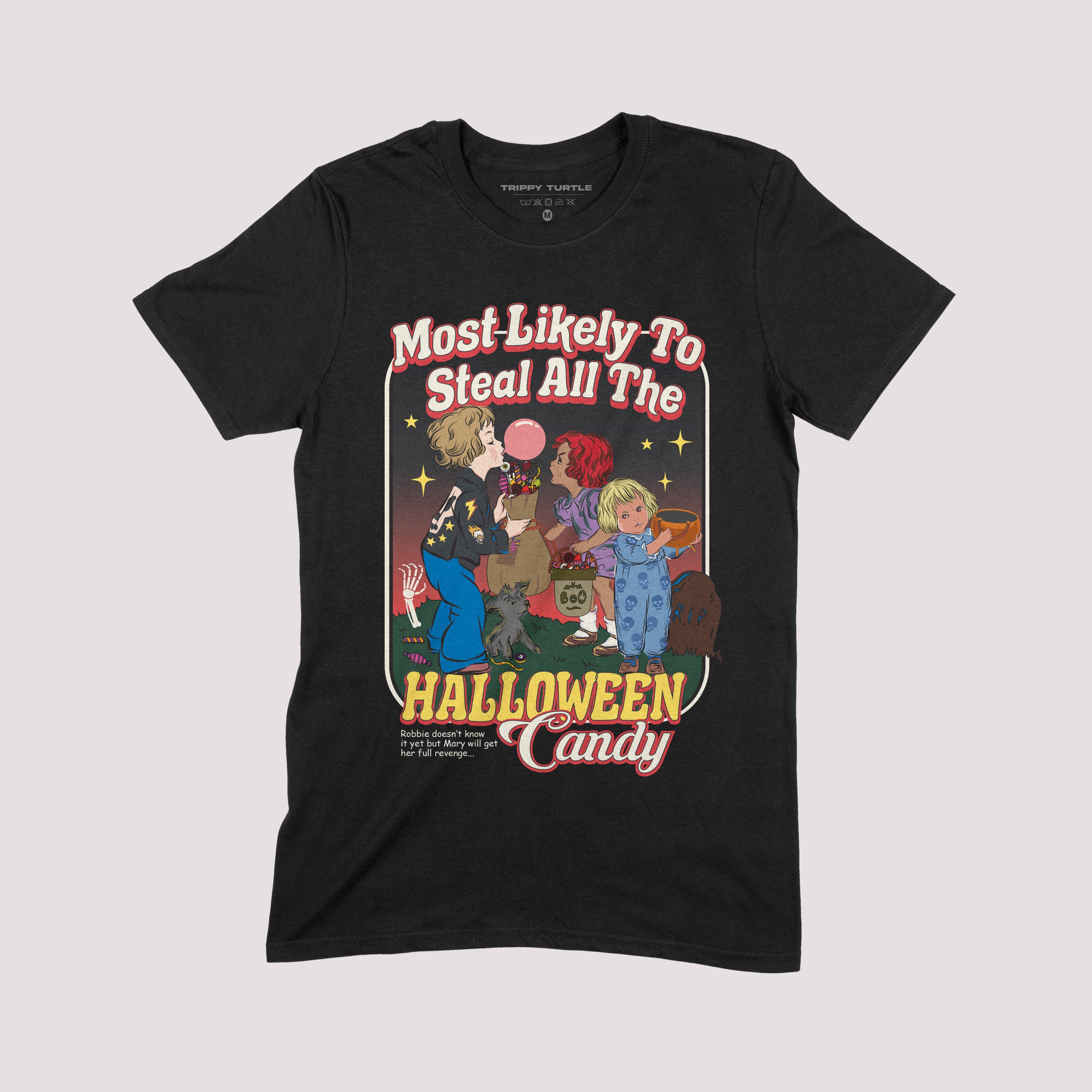 Steal All The Candy Halloween T-shirt