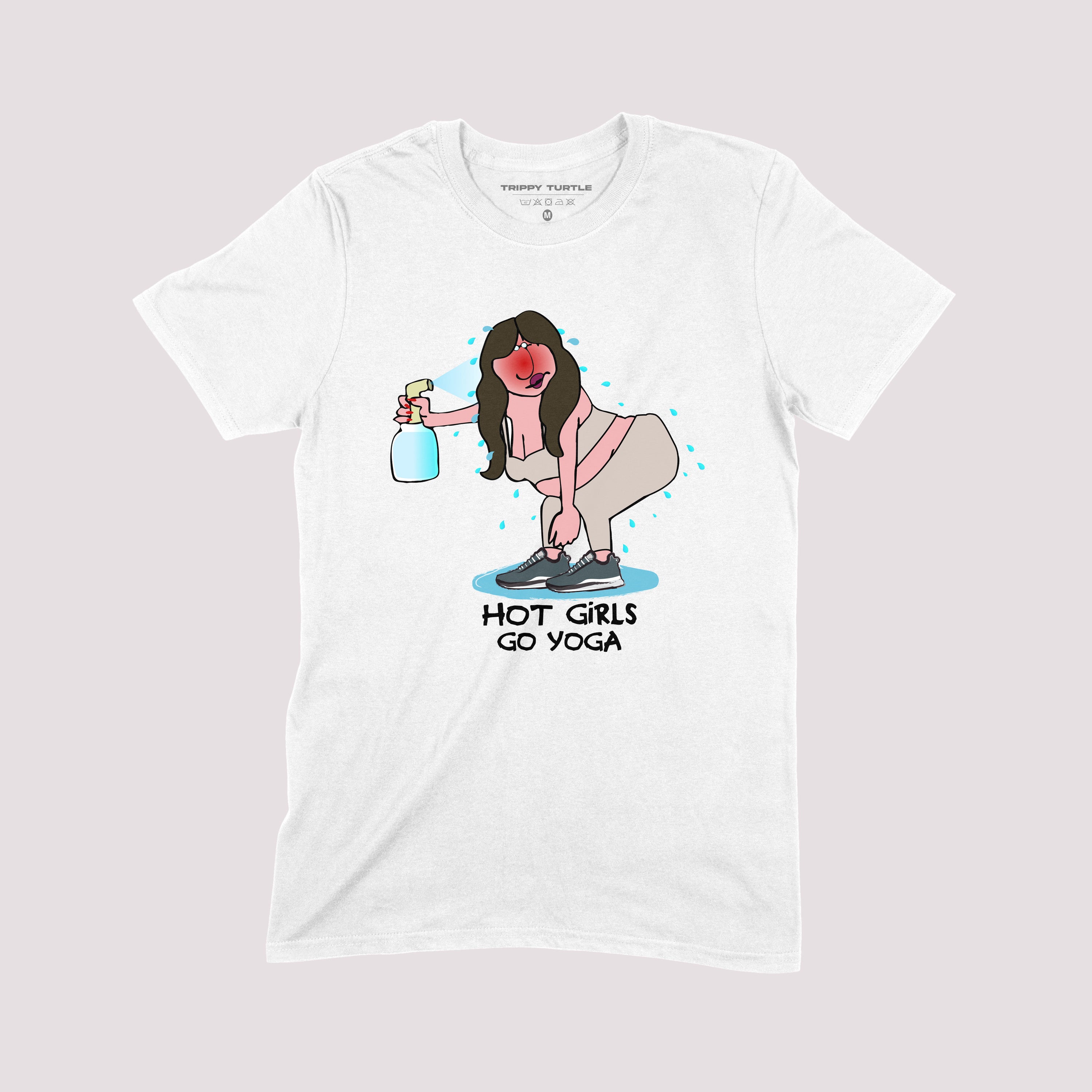 Hot Girls Go Yoga T-shirt