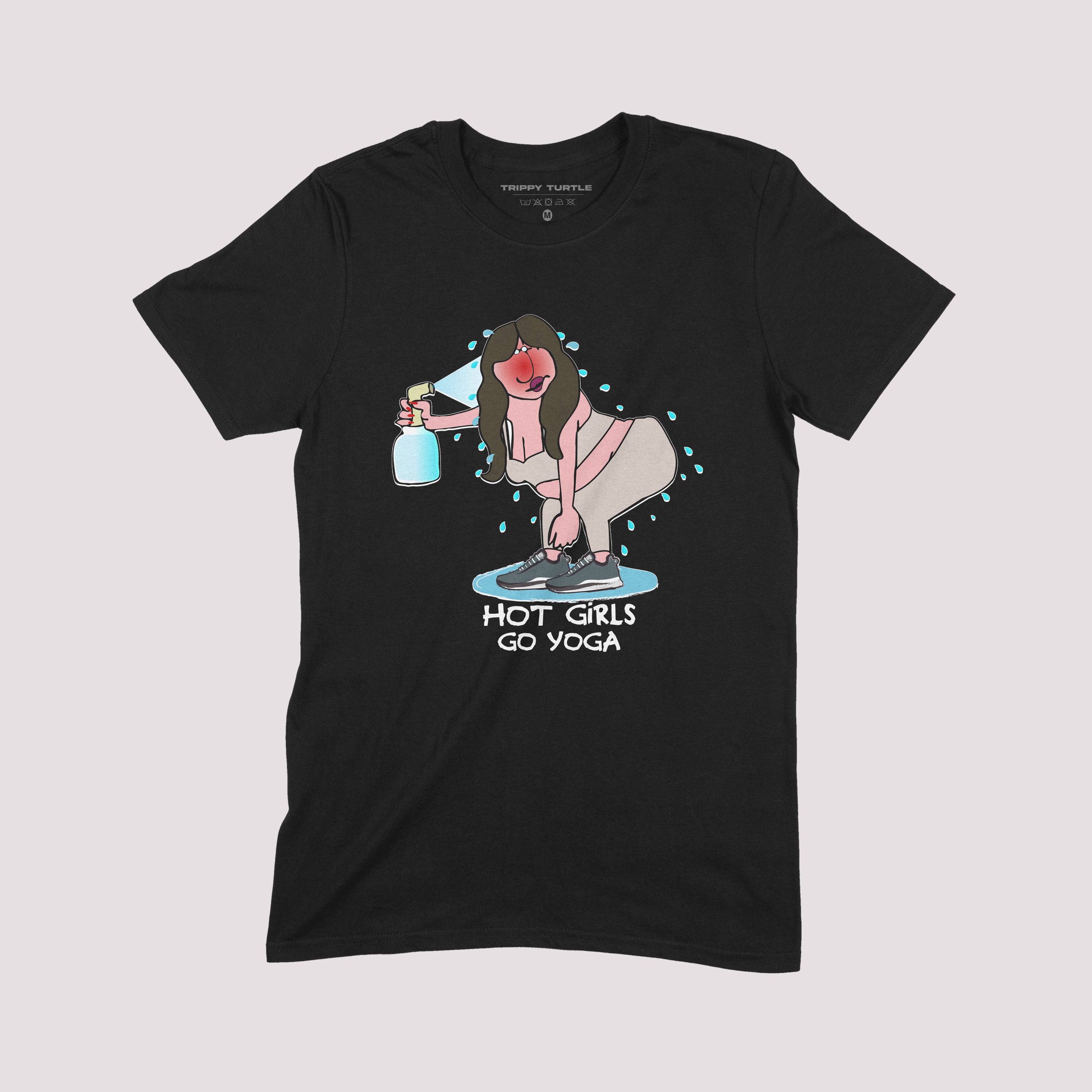 Hot Girls Go Yoga T-shirt