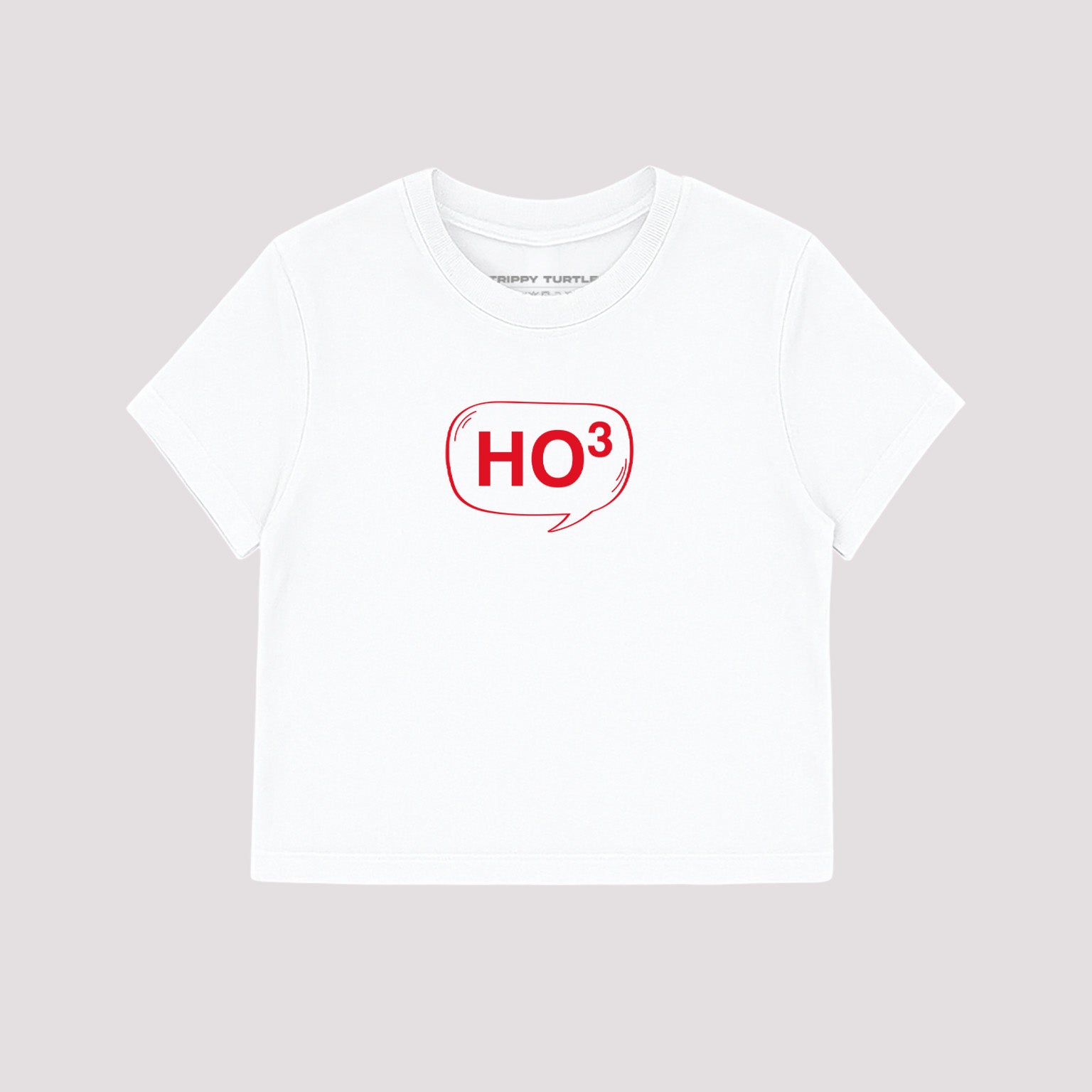 Ho Ho Ho Christmas Cropped Baby T-shirt