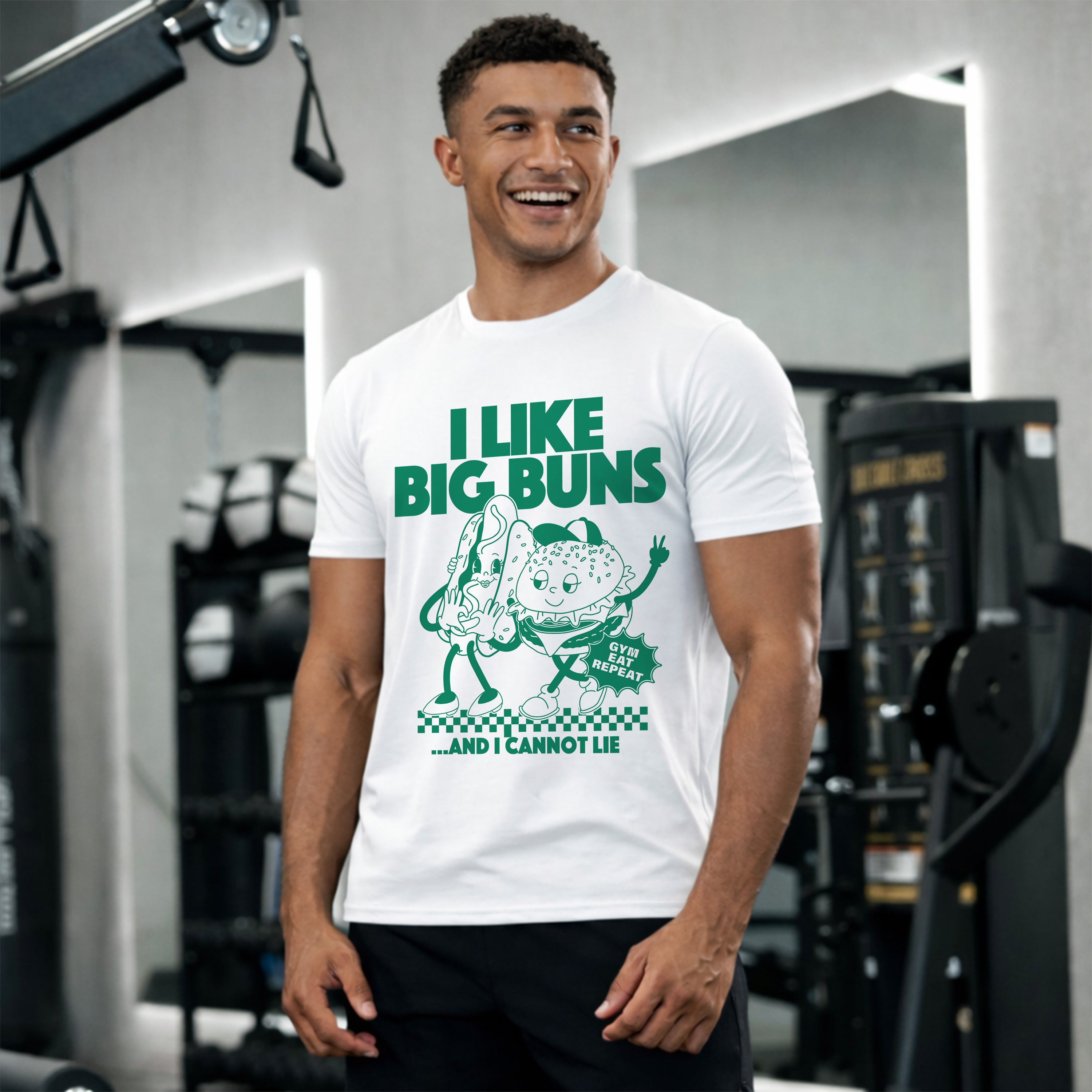 I Like Big Buns Gym T-shirt