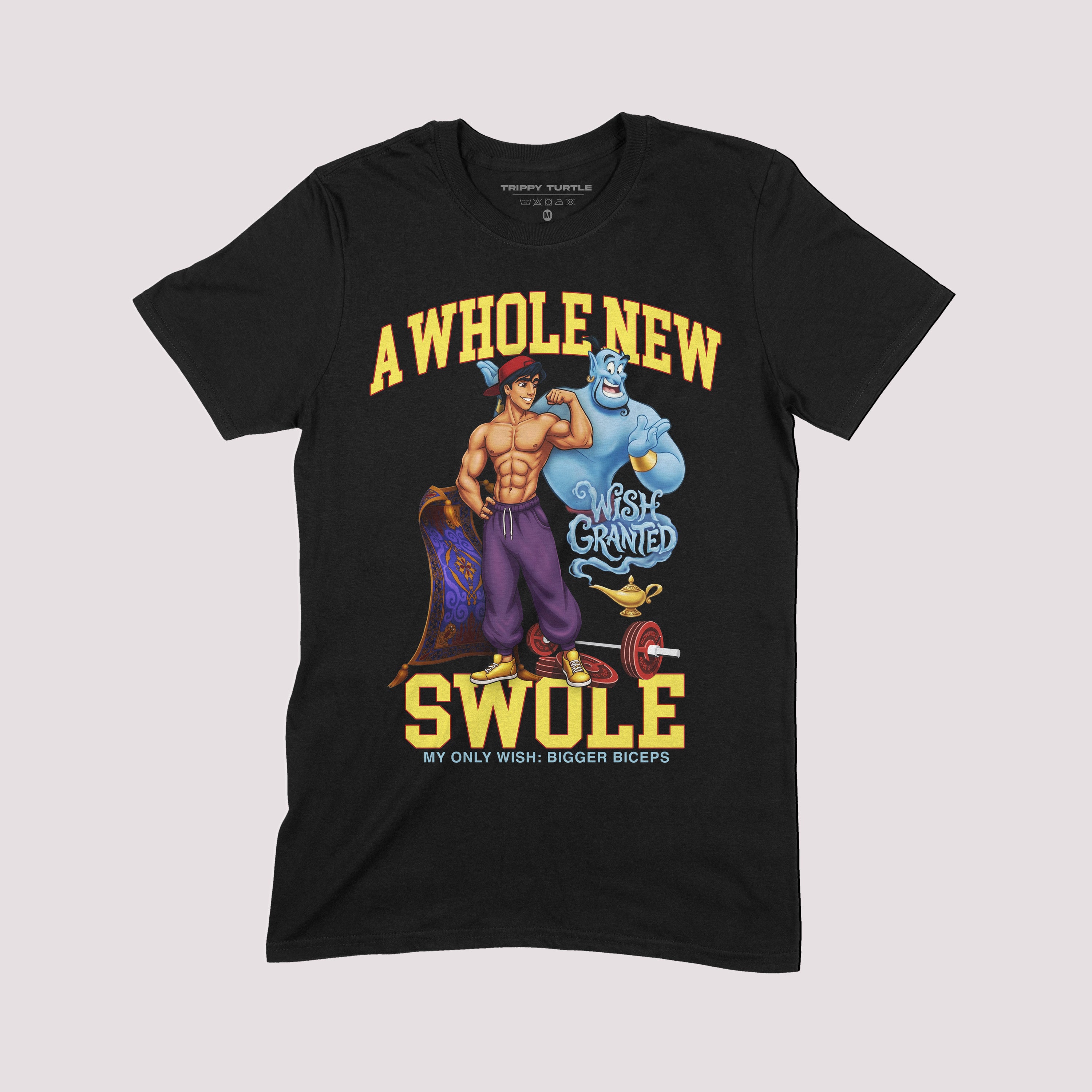 A Whole New Swole Gym T-shirt