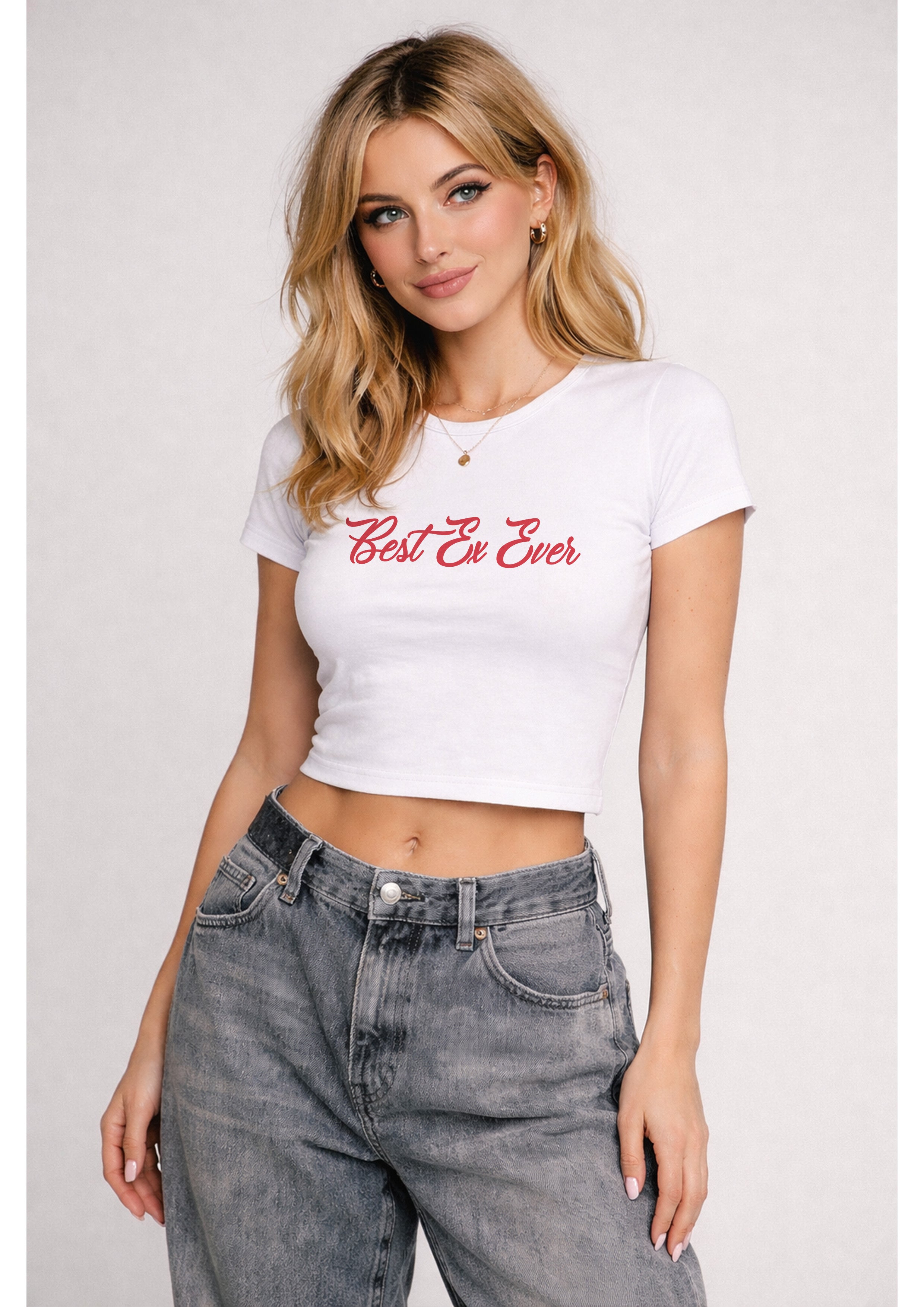 Best Ex Ever Cropped Baby T-shirt