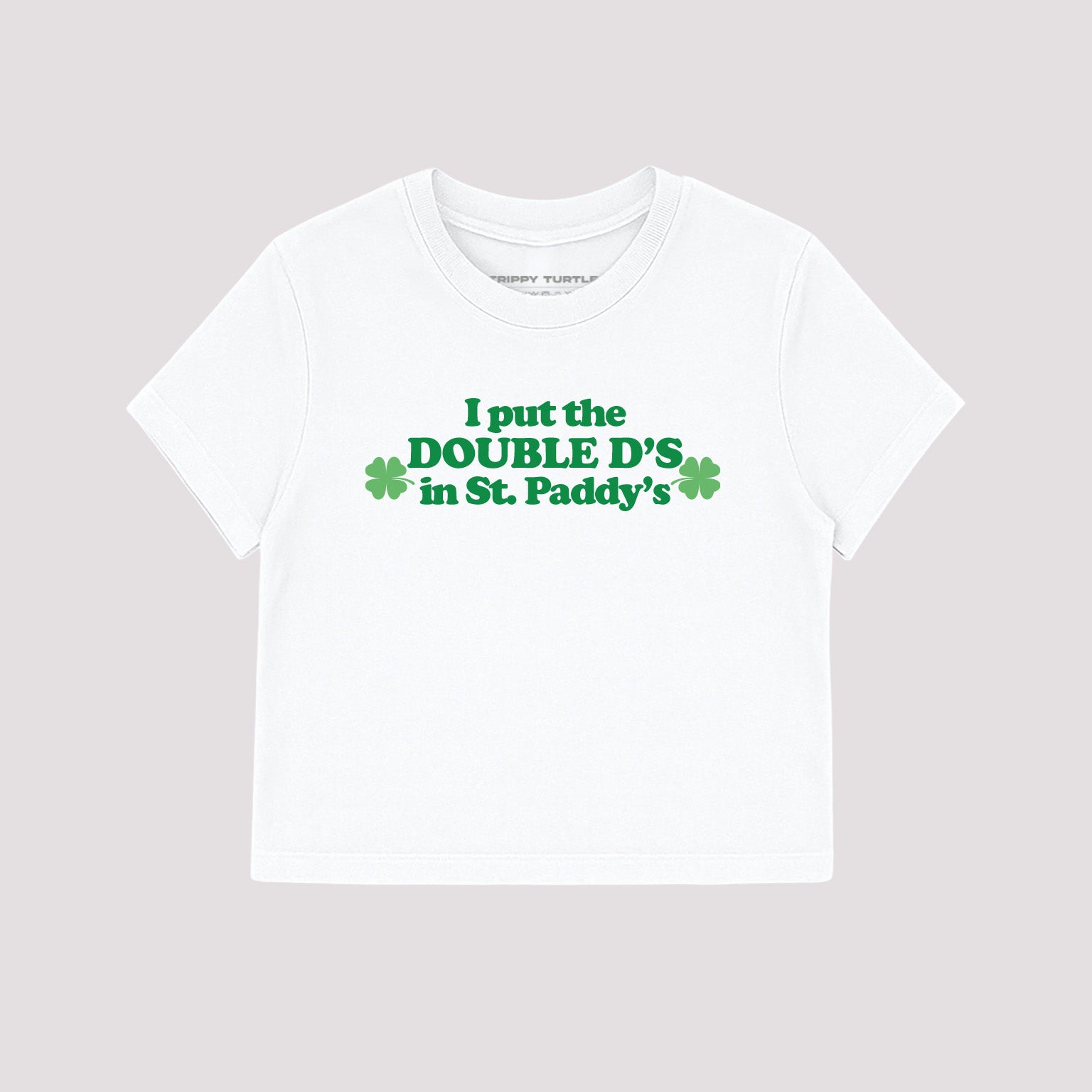 Double Ds St Paddys Cropped Baby T-shirt