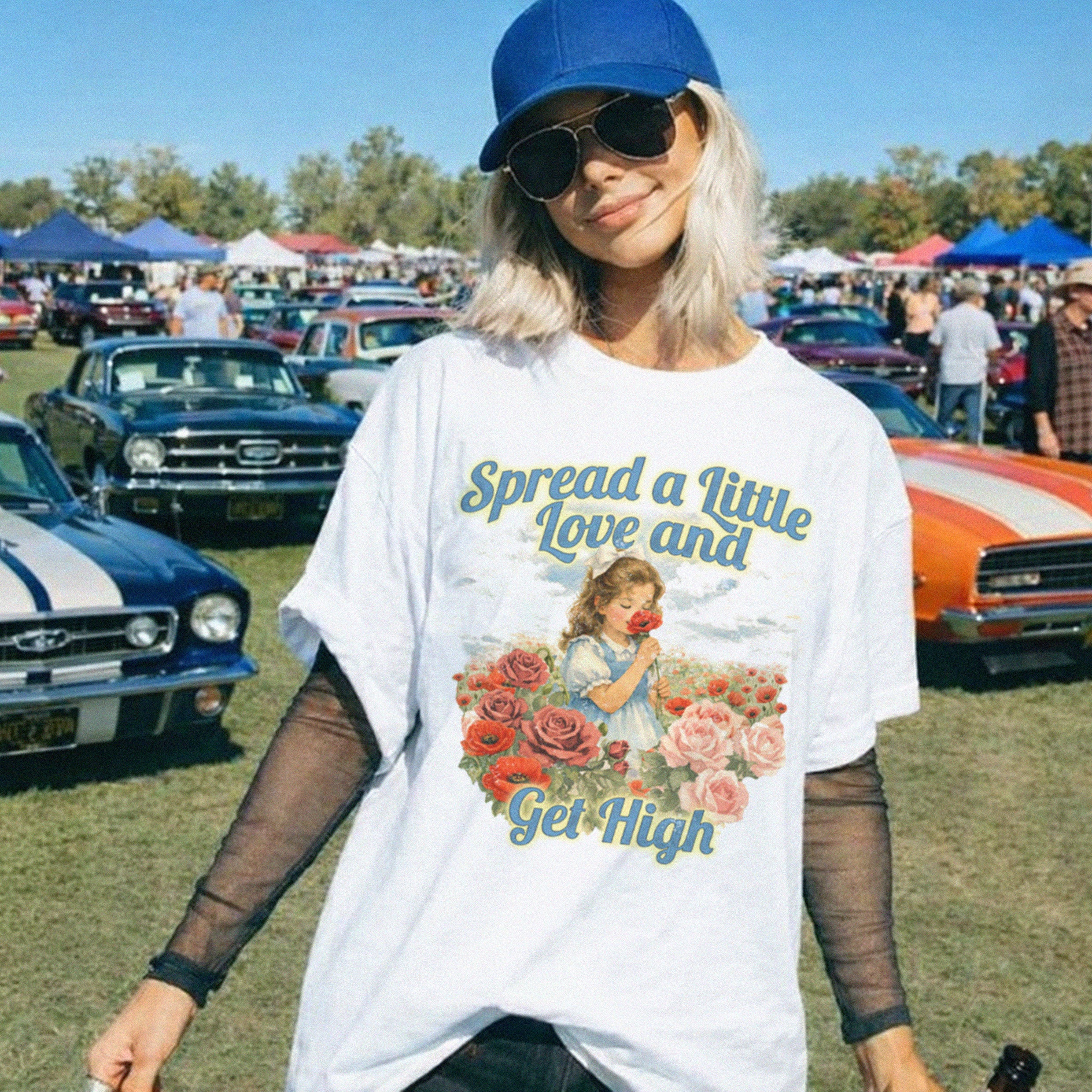 Spread Love Get High T-shirt