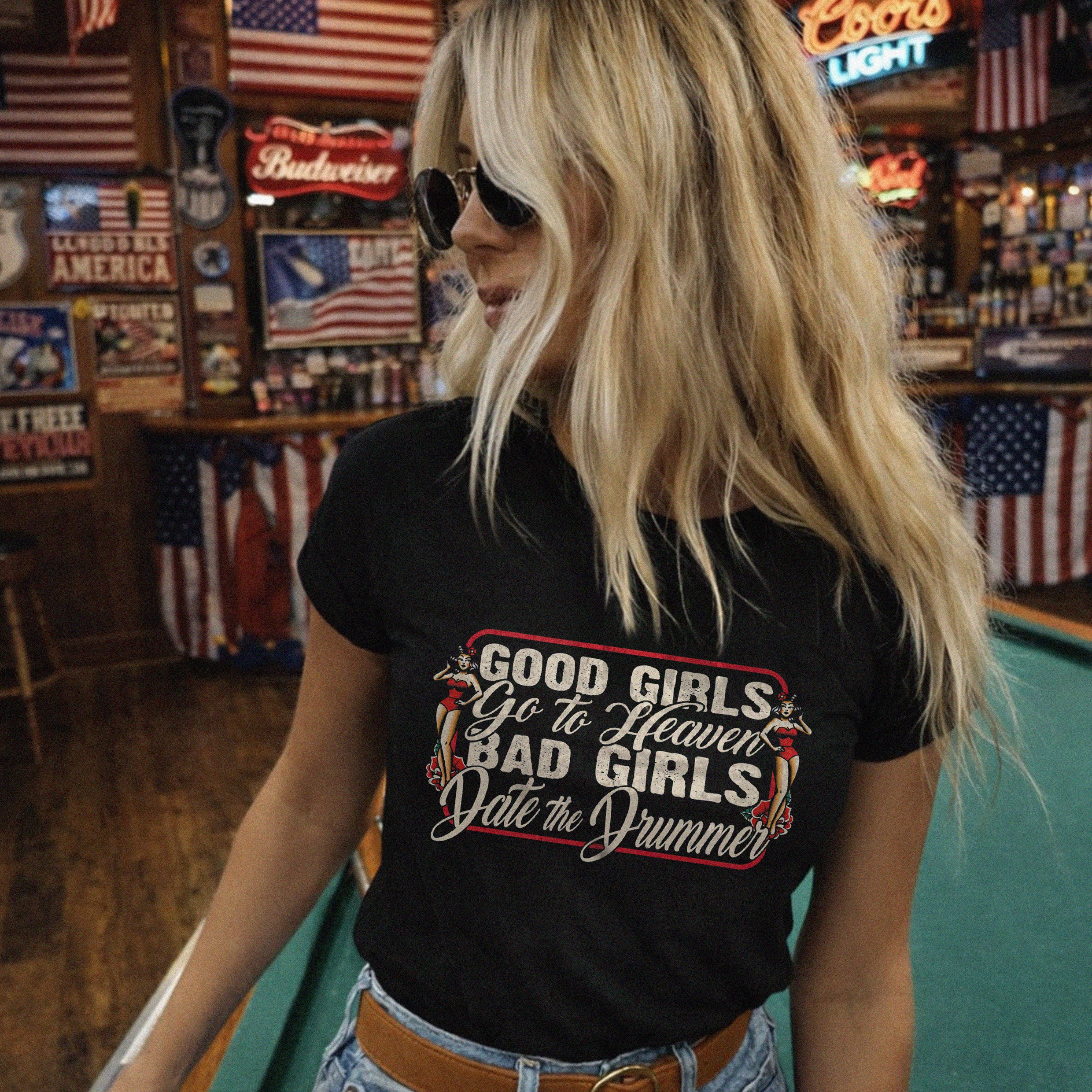 Good Girls Go To Heaven Cropped Baby T-shirt