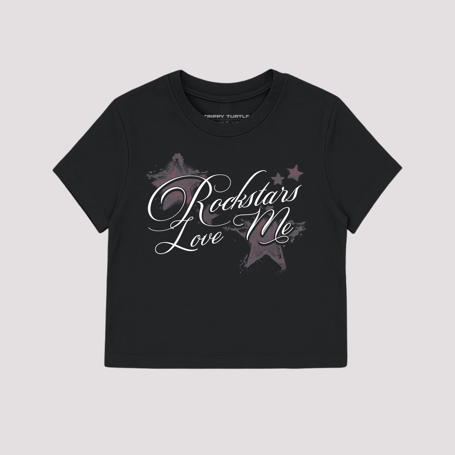 Rockstars Love Me Cropped Baby T-shirt