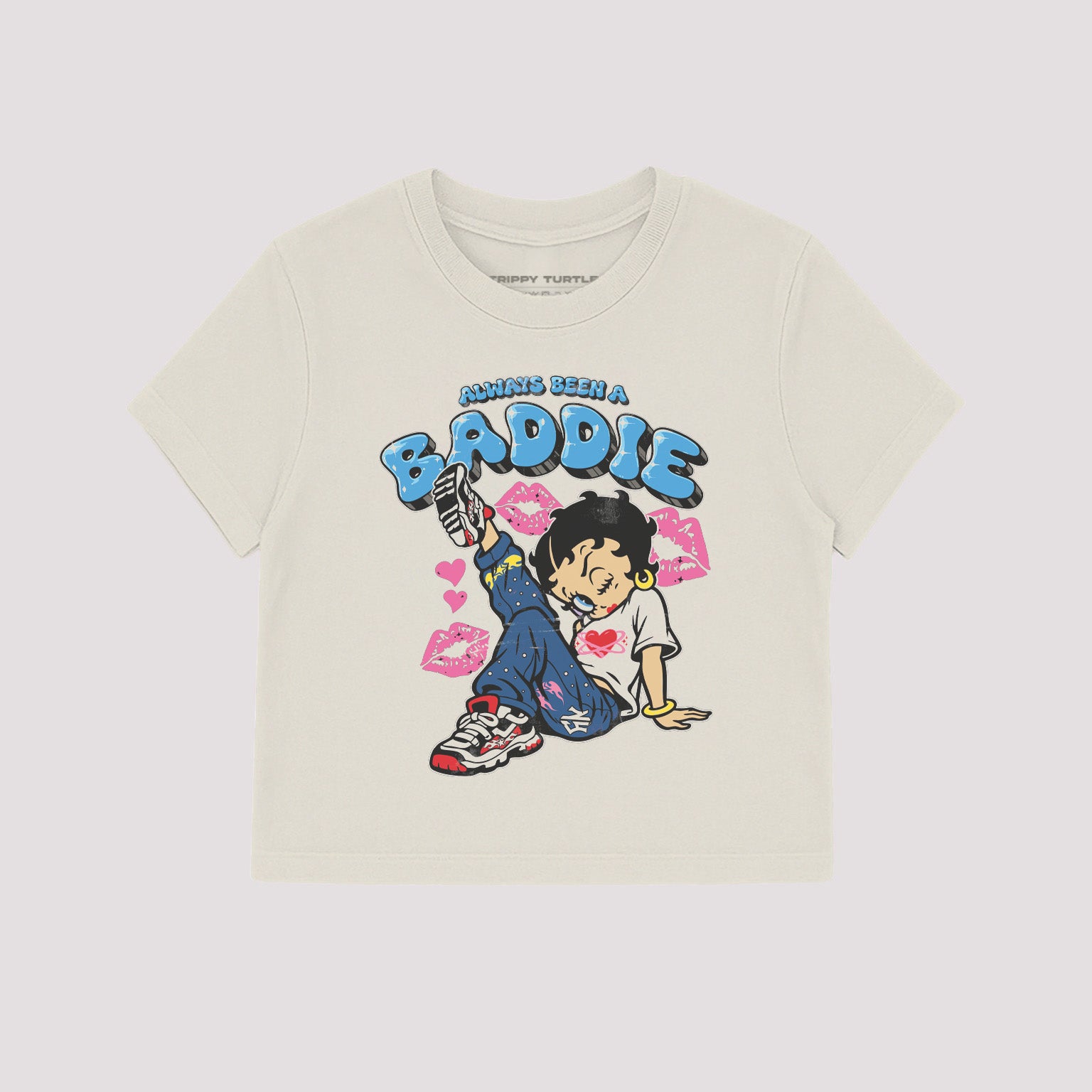 Always Been A Baddie Cropped Baby T-shirt