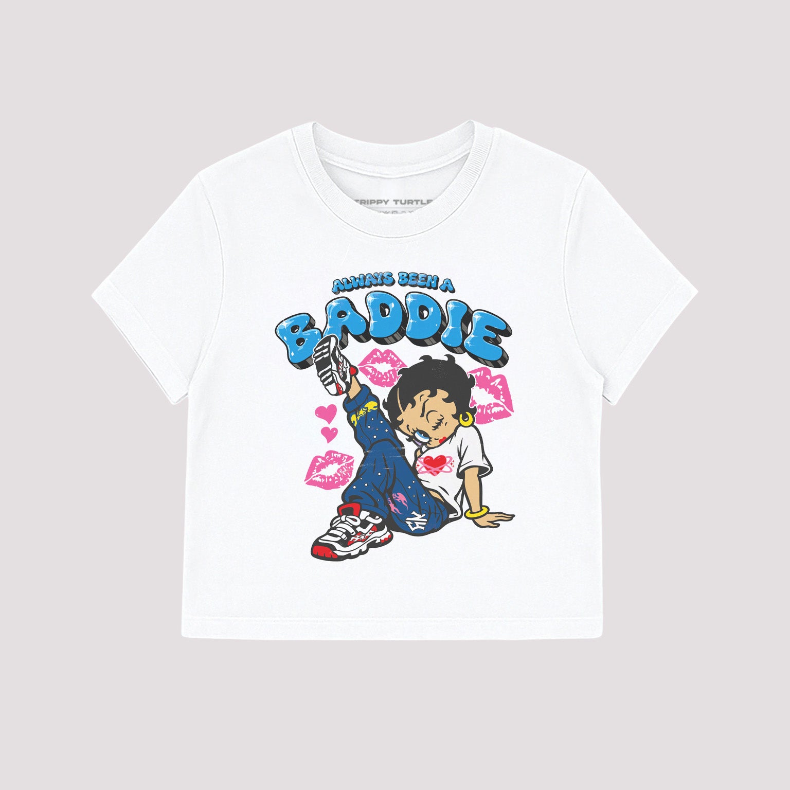 Always Been A Baddie Cropped Baby T-shirt