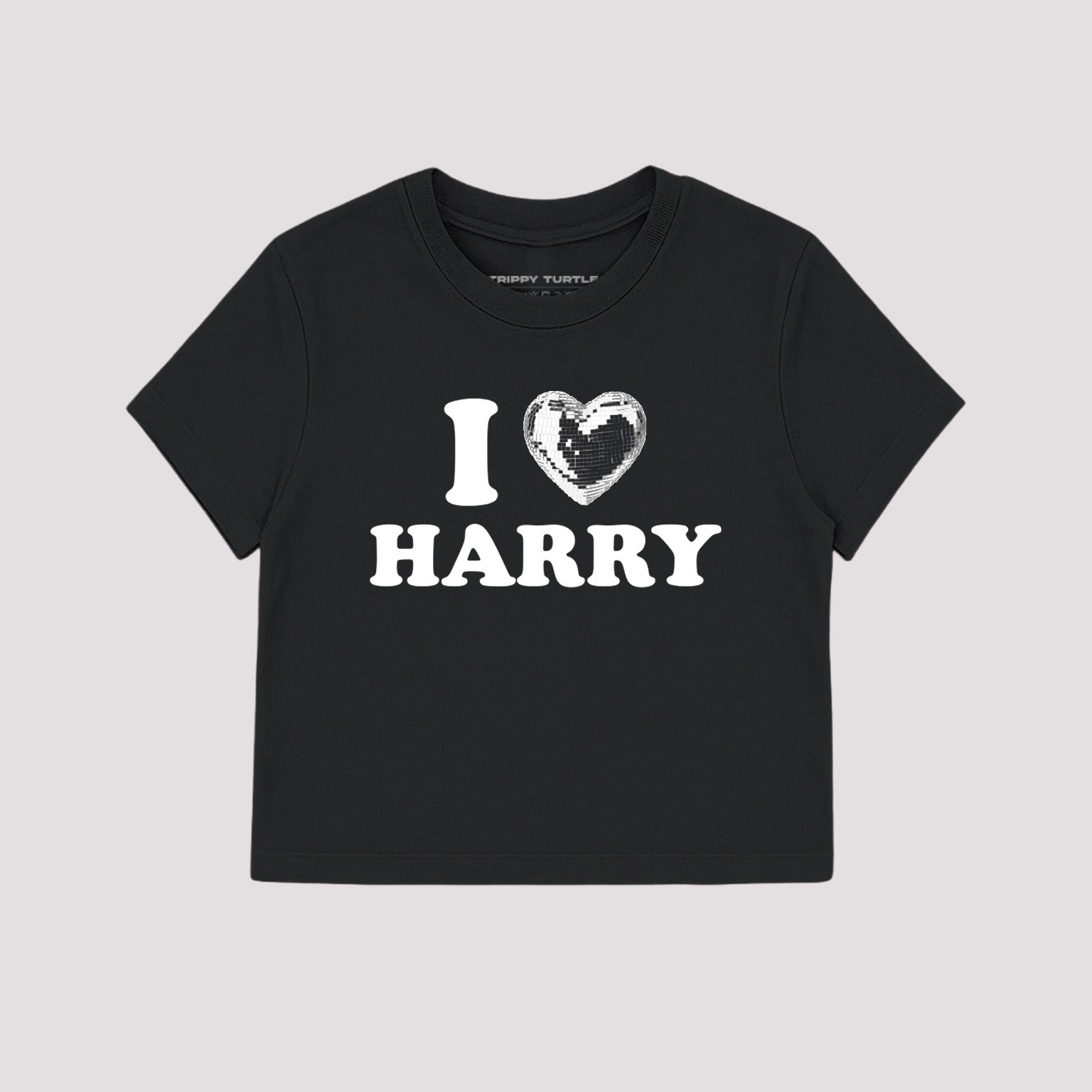 I Love Harry Cropped Baby T-shirt