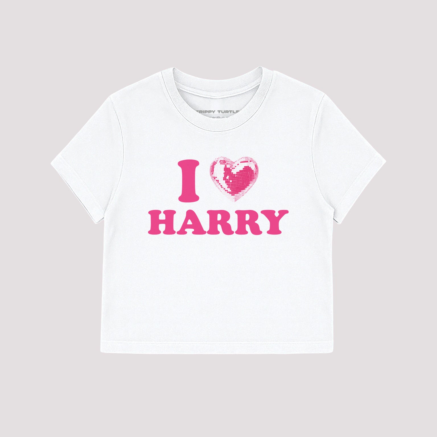 I Love Harry Cropped Baby T-shirt