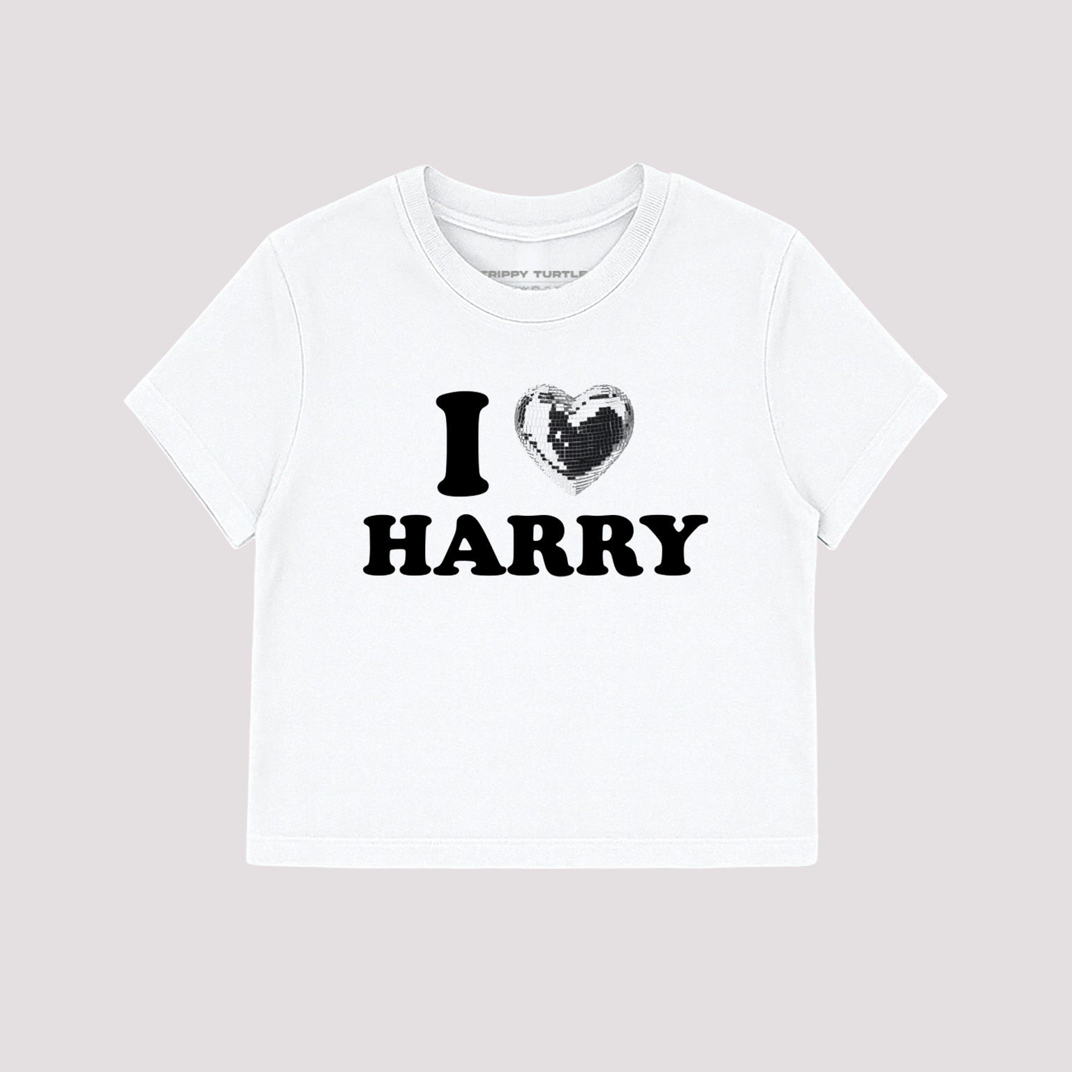 I Love Harry Cropped Baby T-shirt