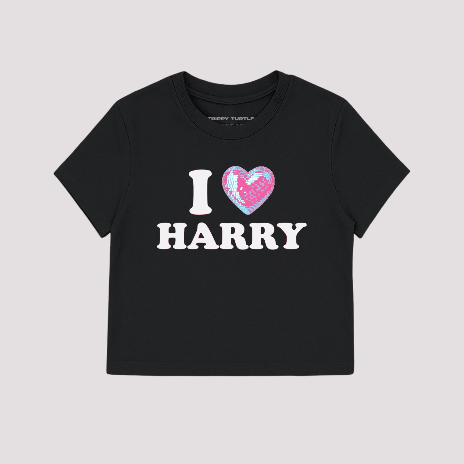 I Love Harry Heart Cropped Baby T-shirt