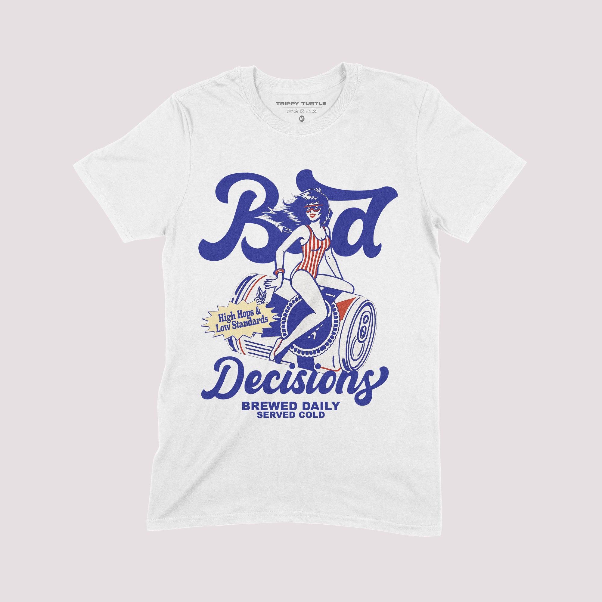 Bad Decisions Brewed Daily T-shirt