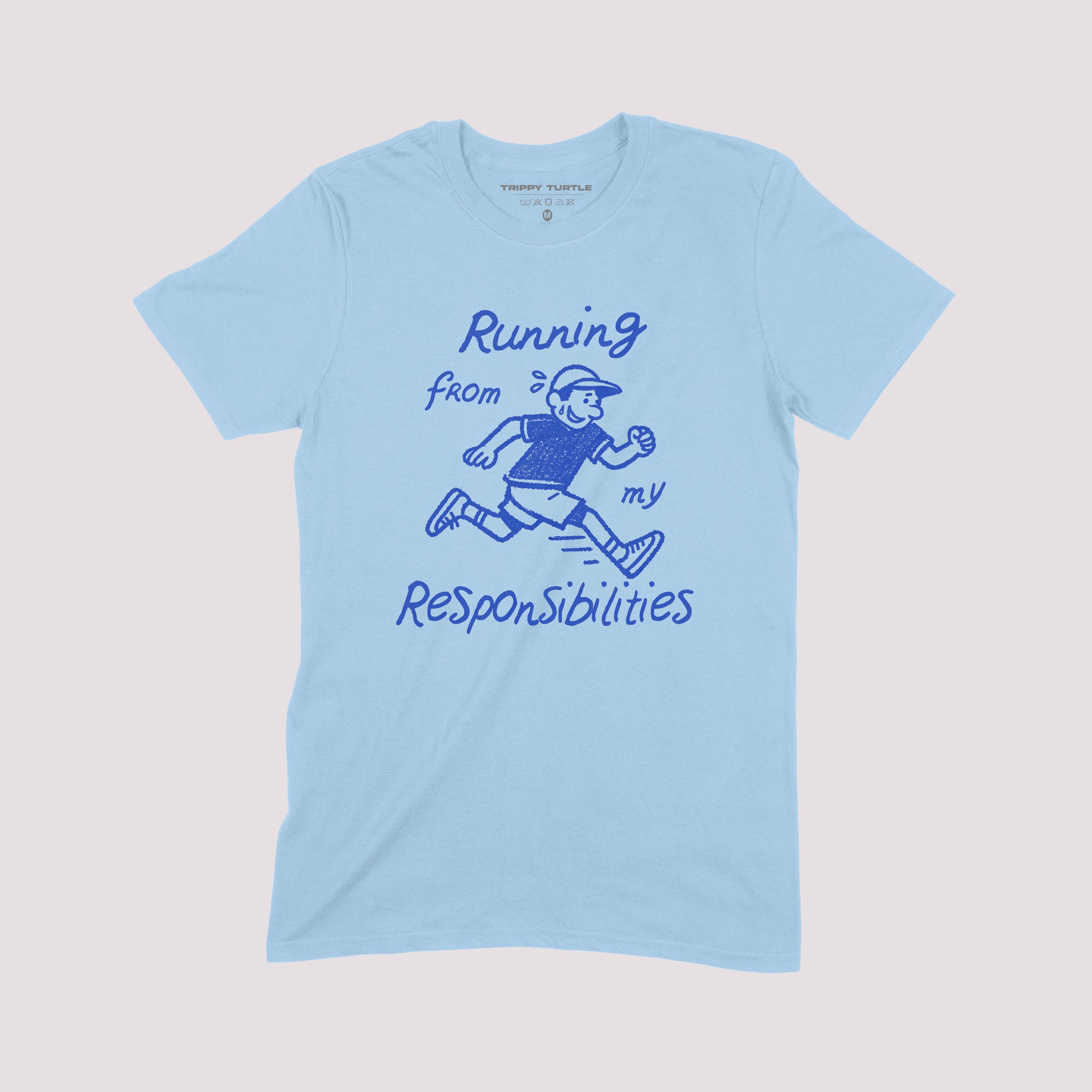 Running From Responsibilities Graphic T-shirt