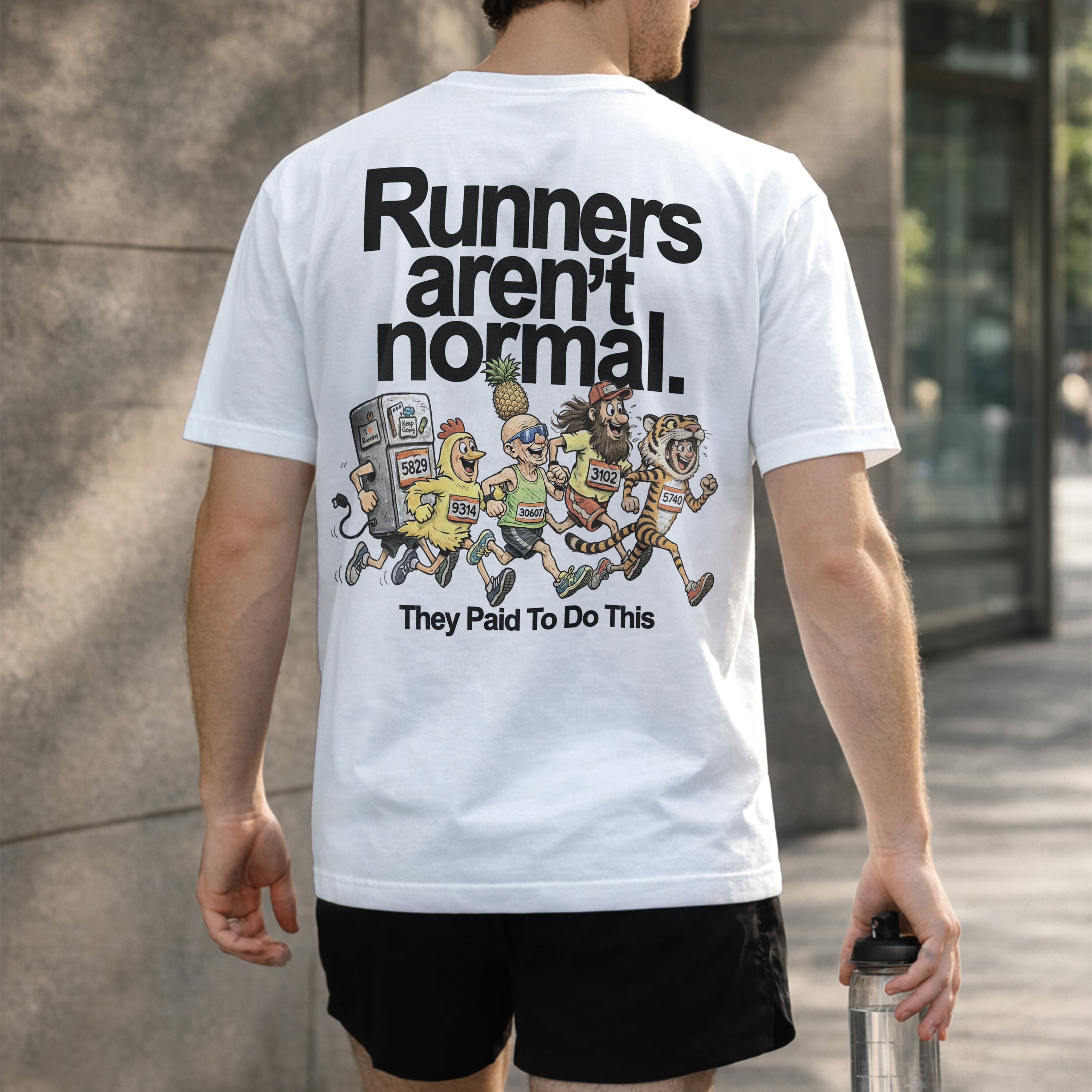 Runners Aren't Normal Graphic T-shirt