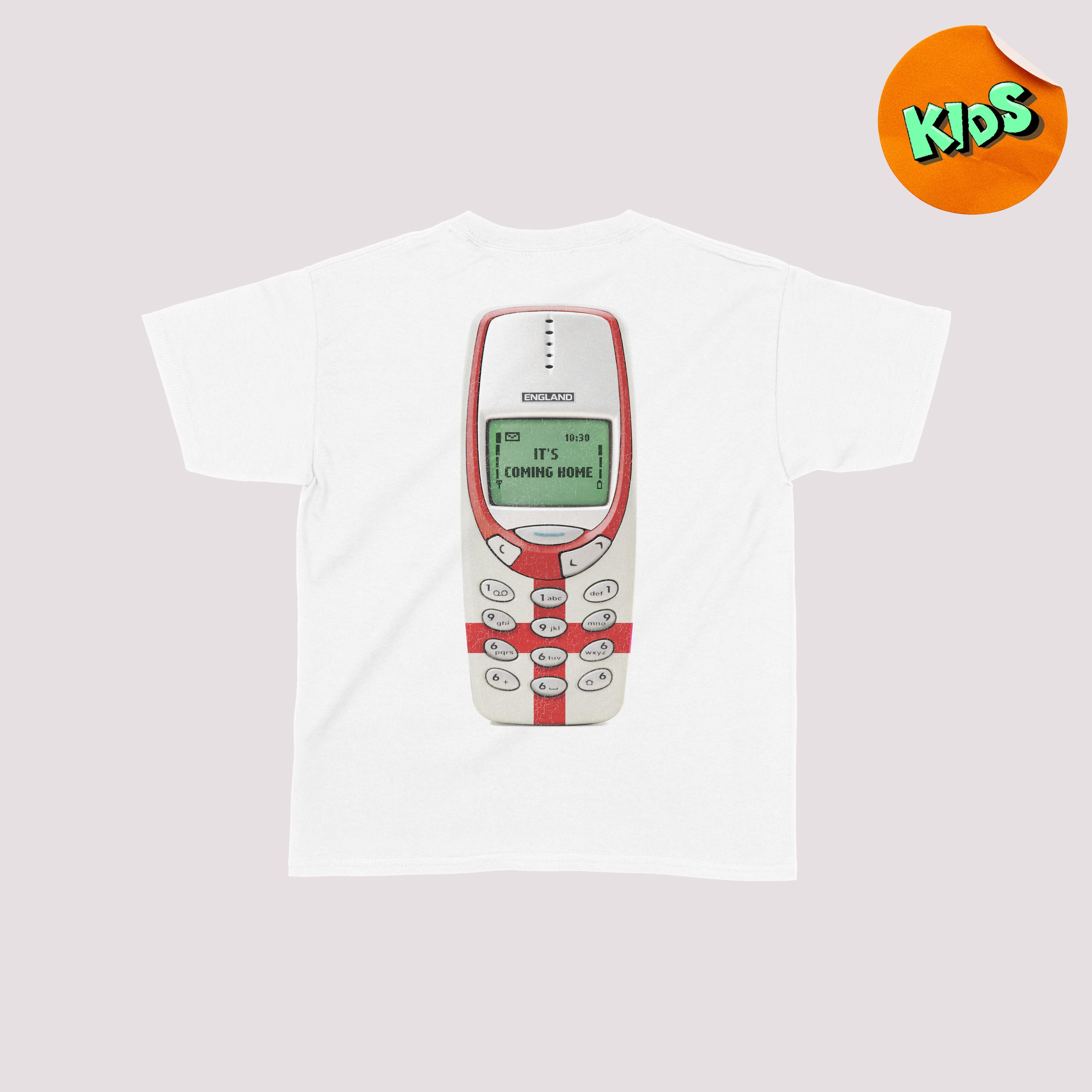 It's Coming Home Kids Football World Cup Phone T-shirt