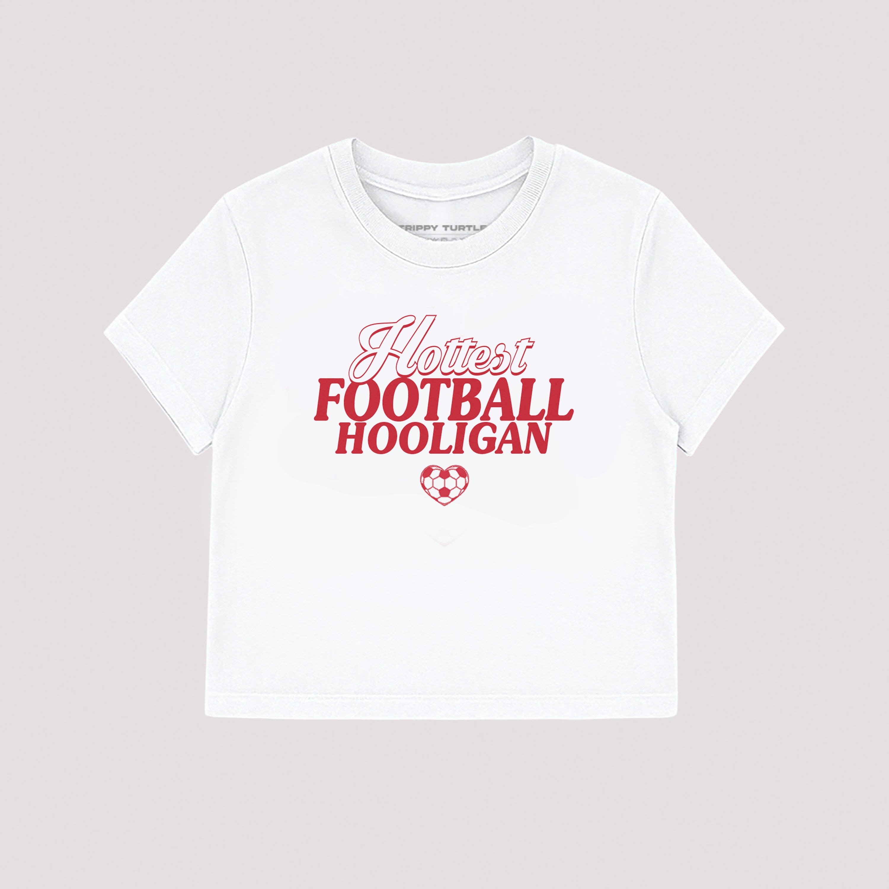 Hottest Football Hooligan World Cup Cropped Baby T-shirt