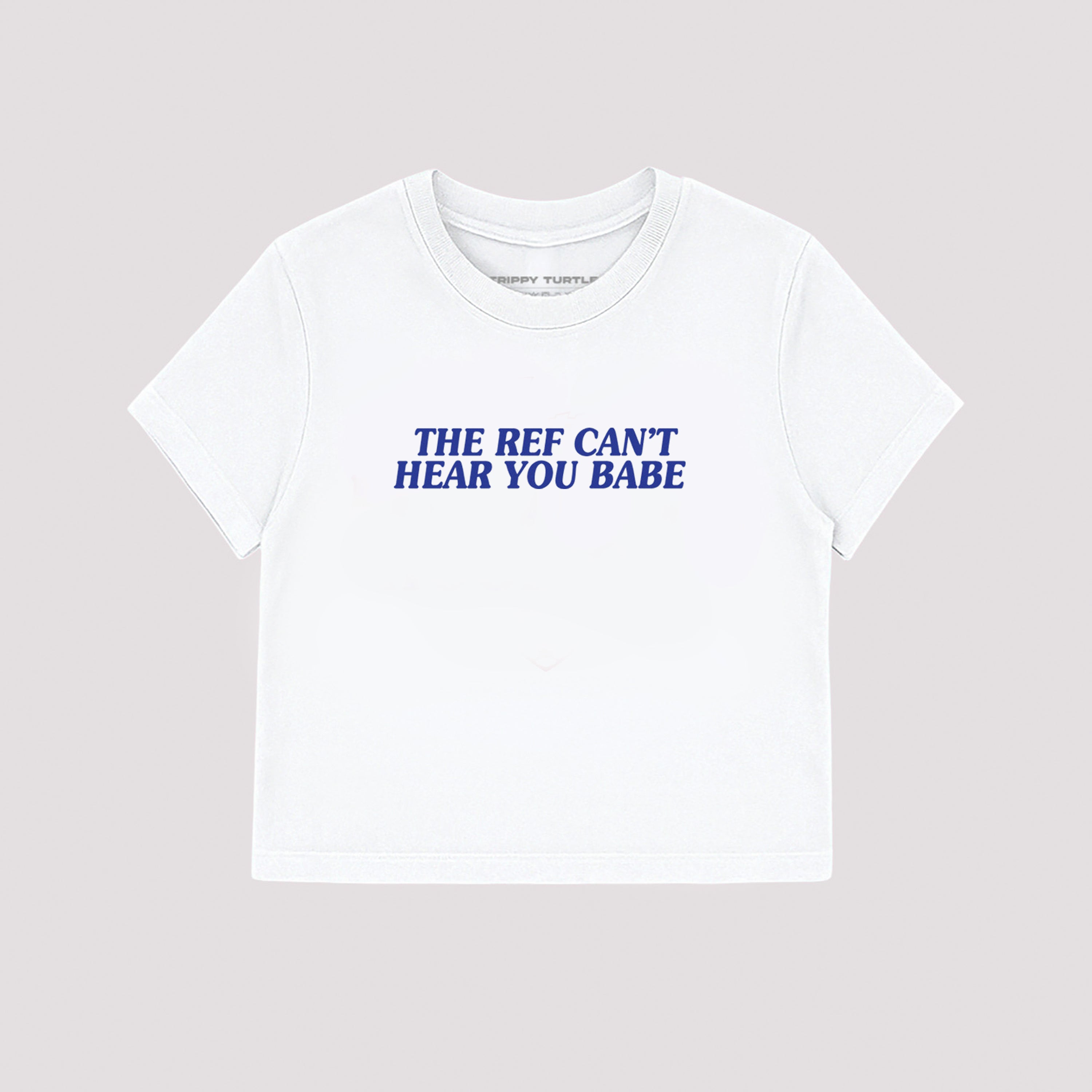 The Ref Can't Hear You World Cup Cropped Baby T-shirt
