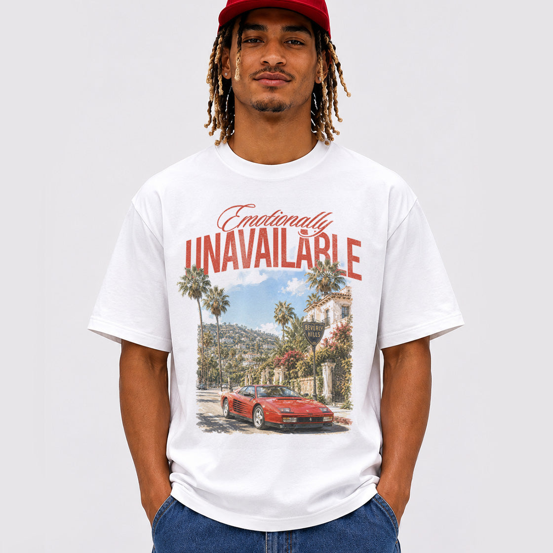 Emotionally Unavailable Graphic T-shirt