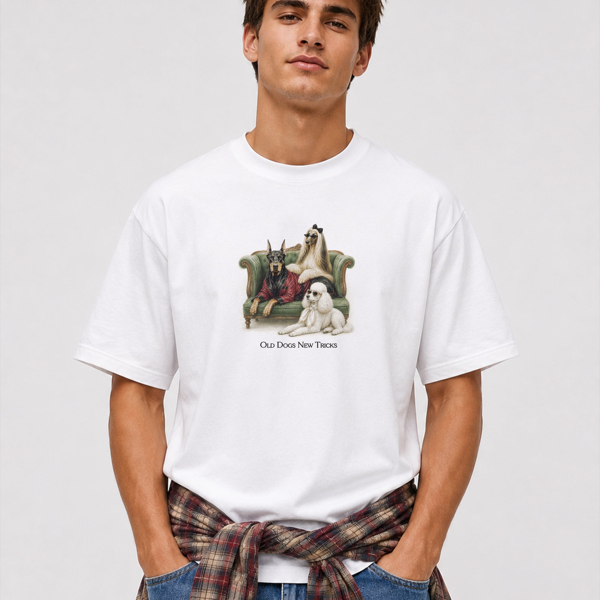 Old Dogs New Tricks Graphic T-shirt
