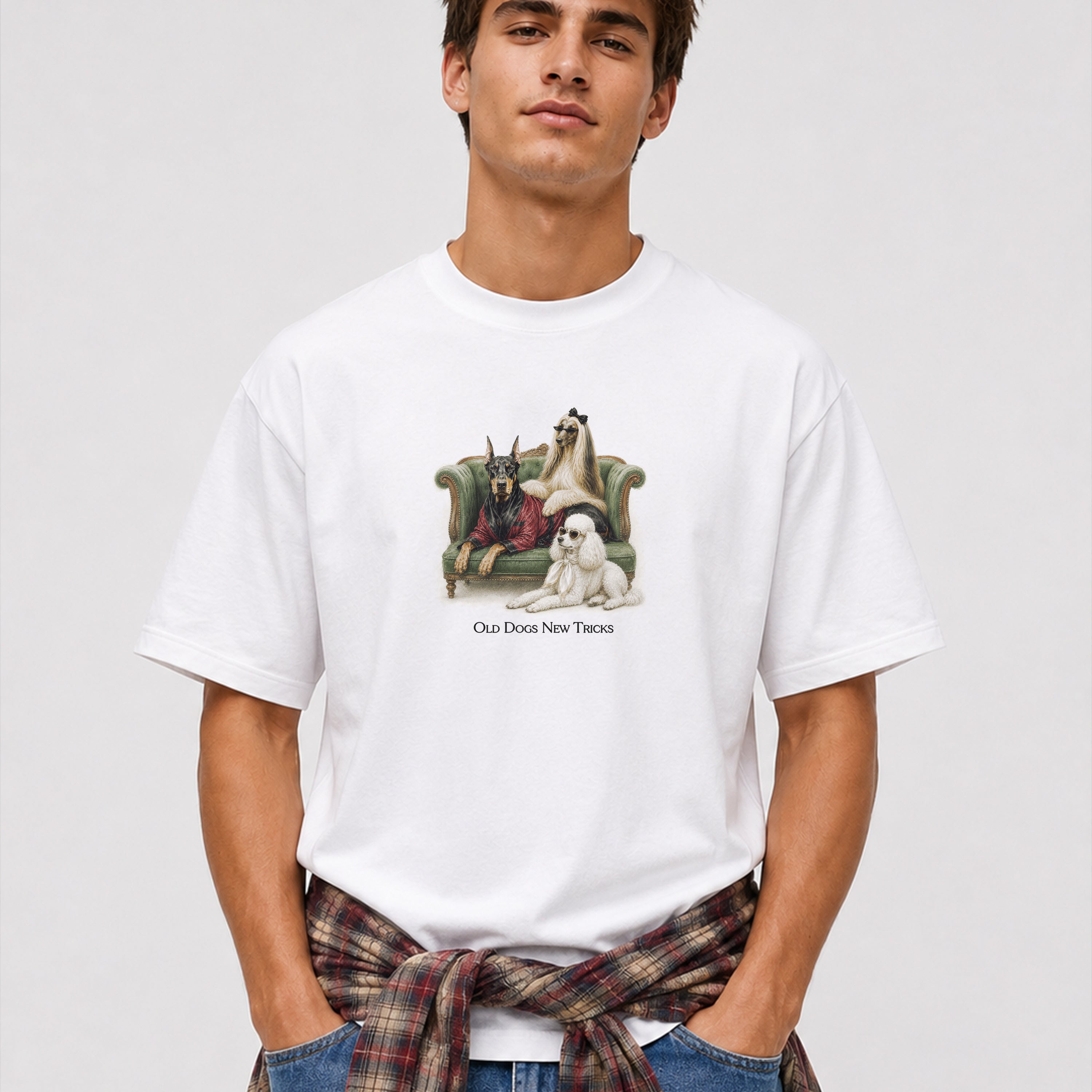 Old Dogs New Tricks Graphic T-shirt