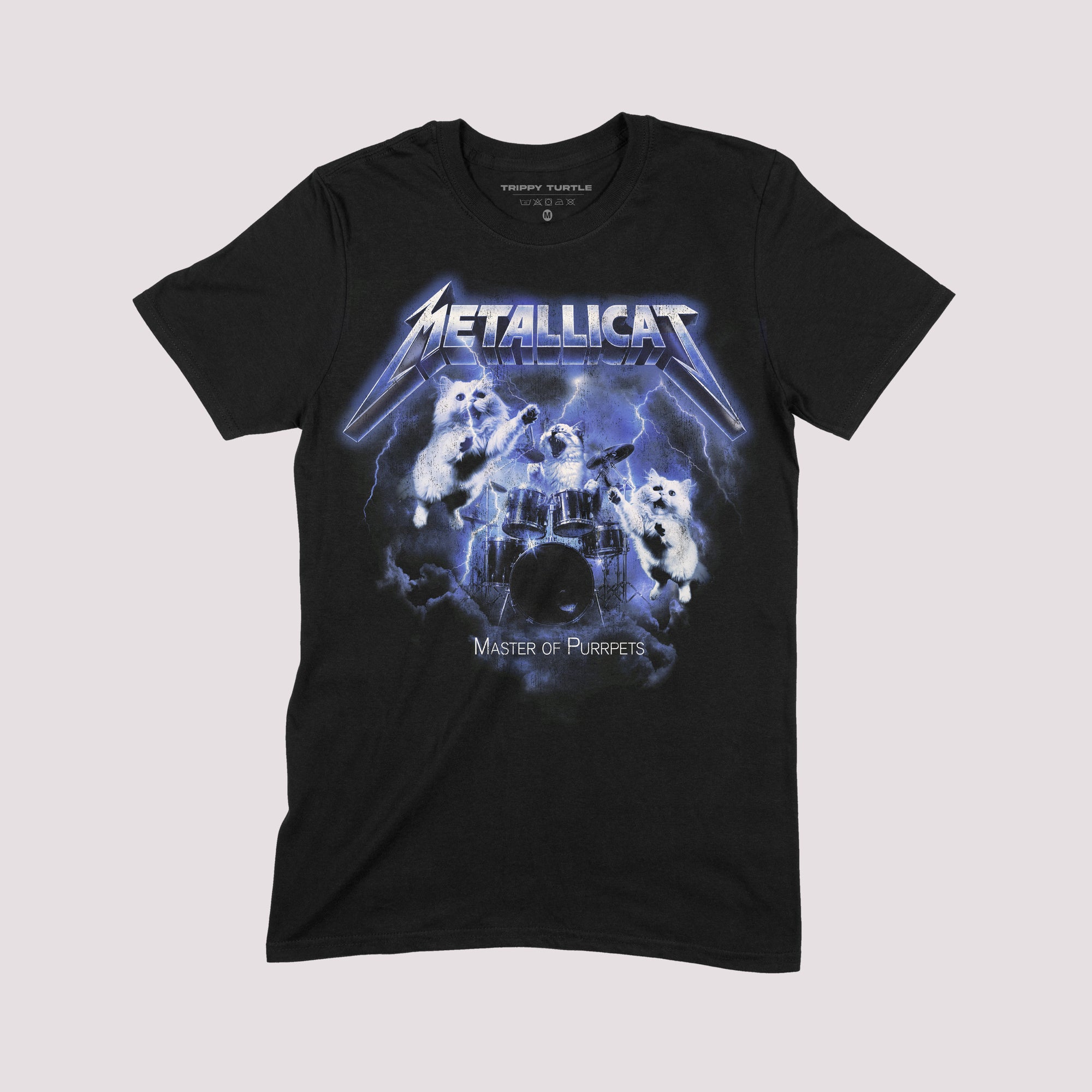 Metallicat Parody Graphic T-shirt