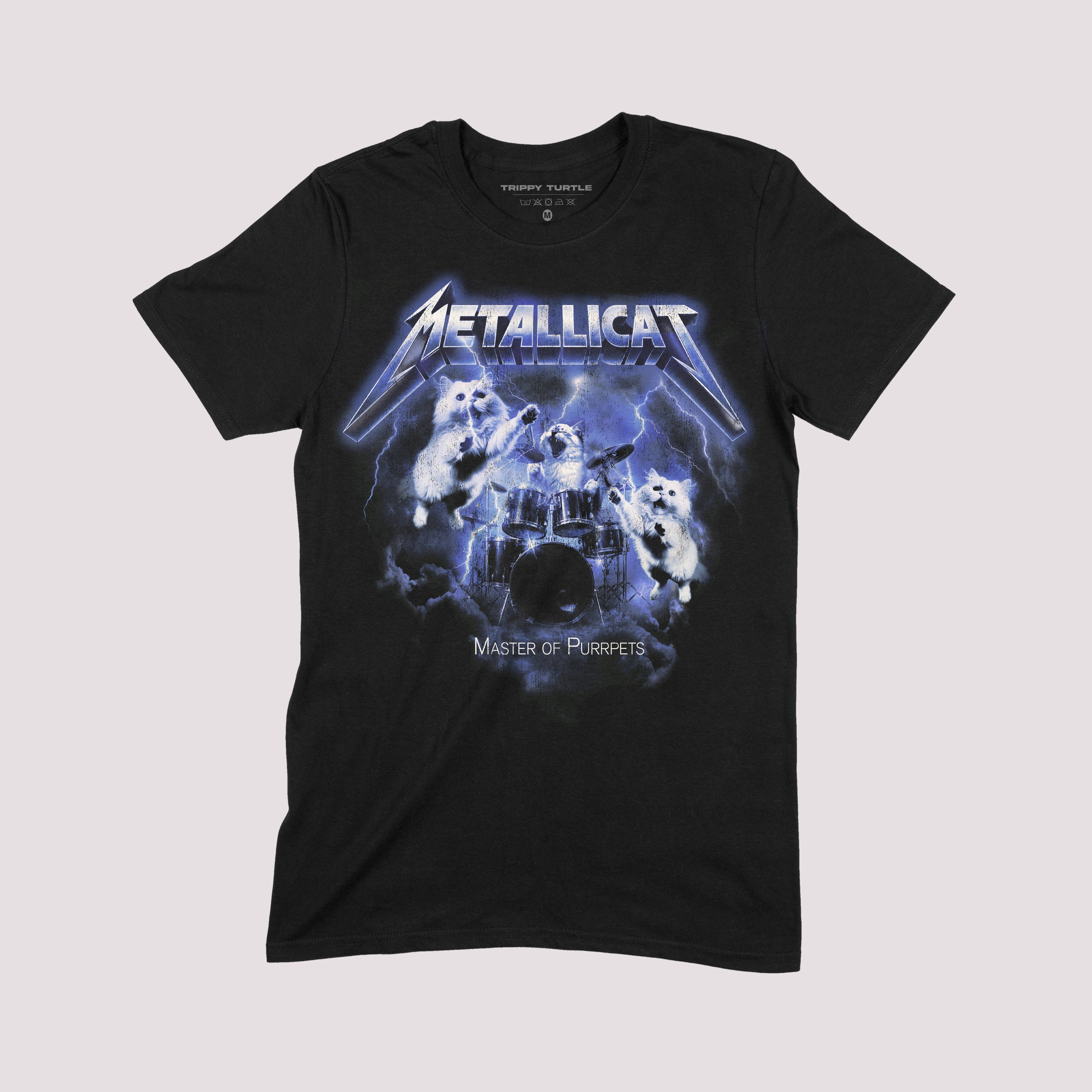 Metallicat Parody Graphic T-shirt