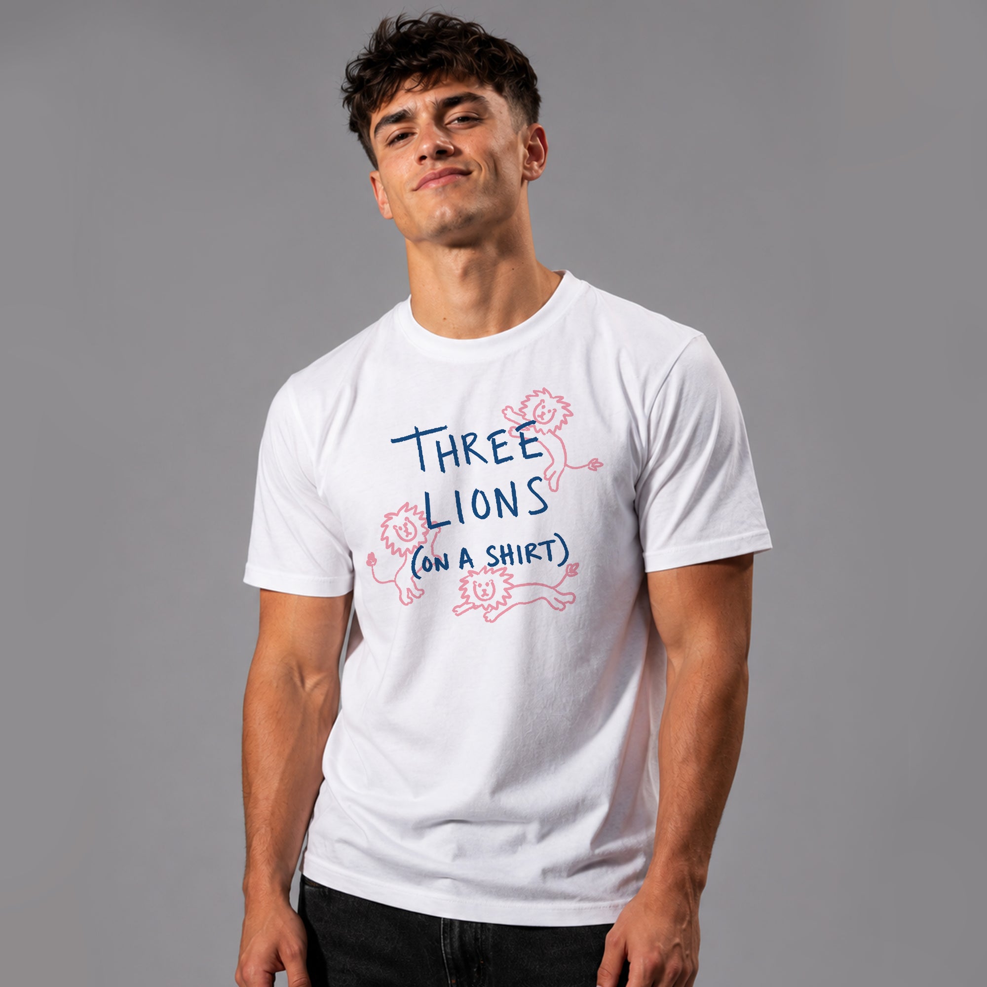 Three Lions Graphic T-shirt