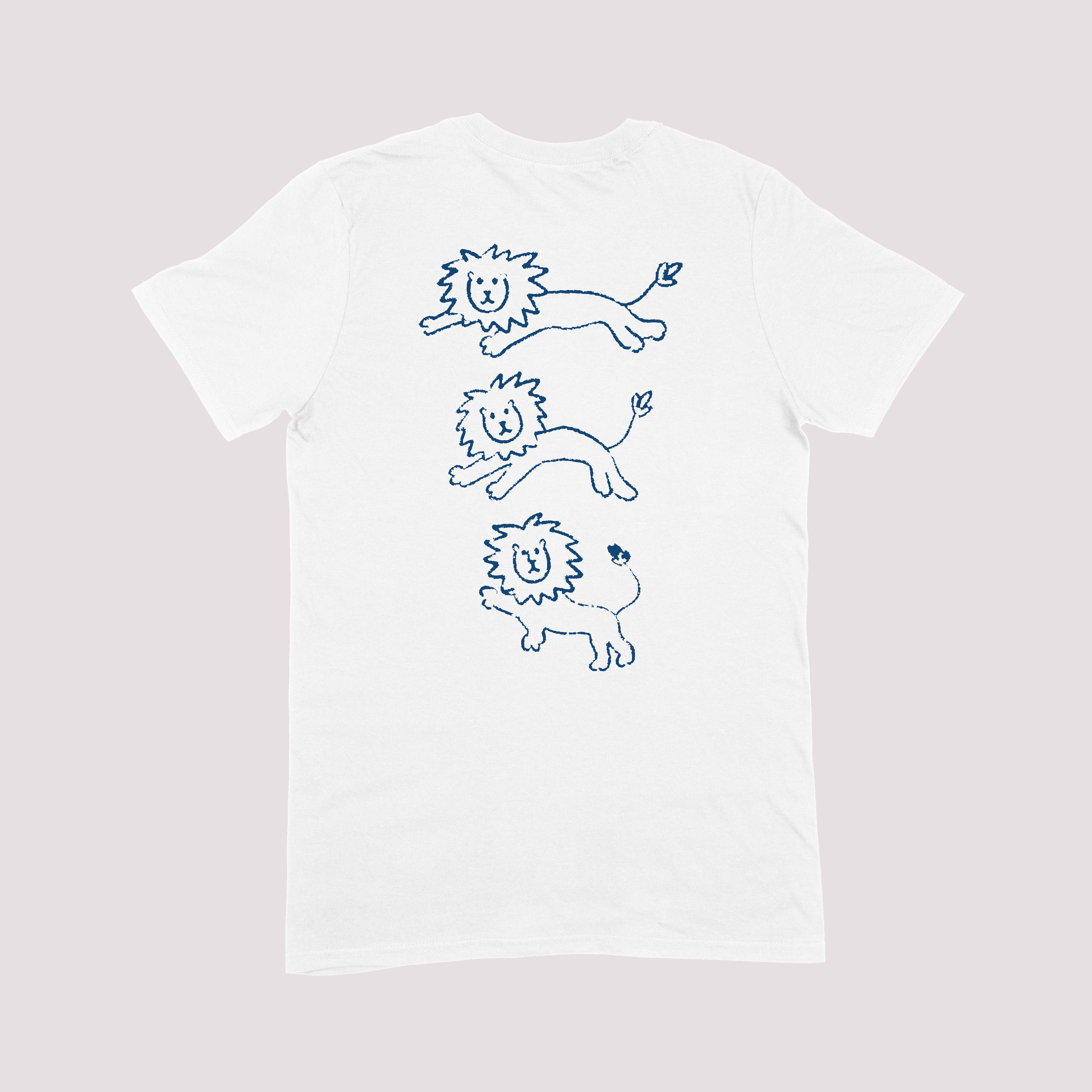 Three Lions On a shirt Graphic T-shirt