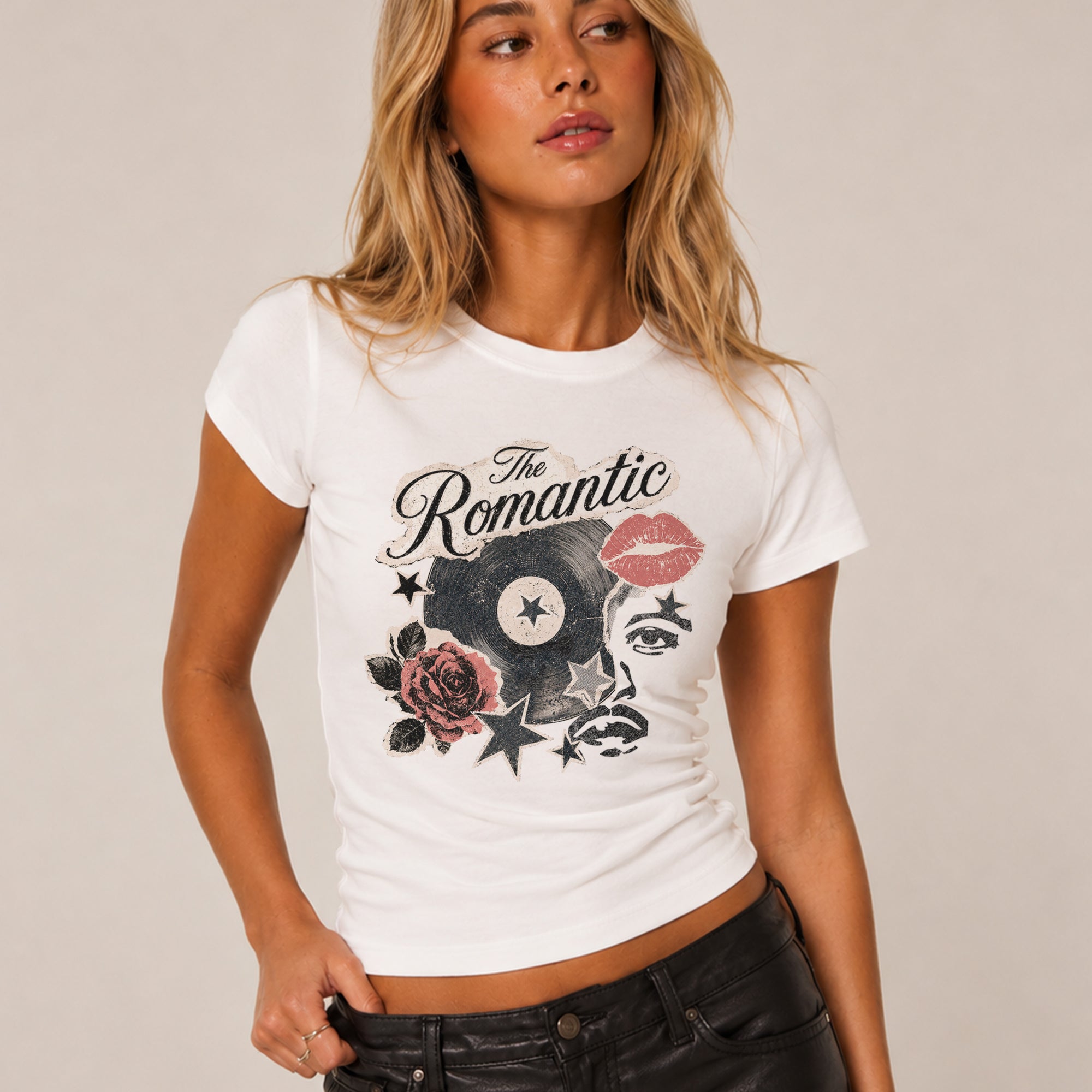 Bruno The Romantic Cropped Baby T-shirt