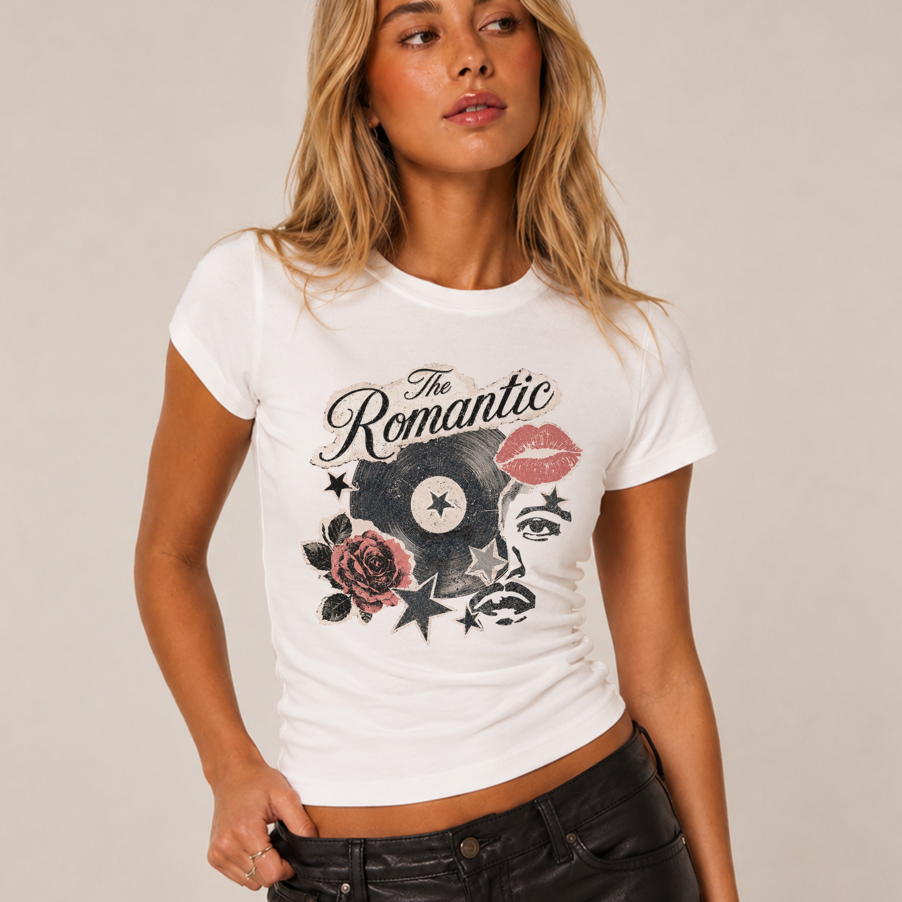 Bruno The Romantic Cropped Baby T-shirt