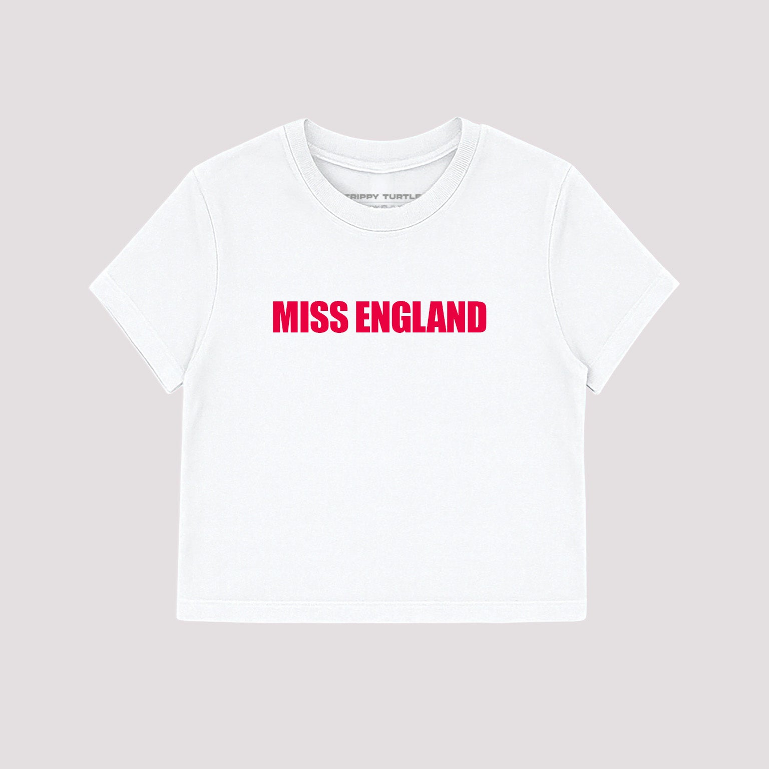 Miss England Cropped Baby T-shirt