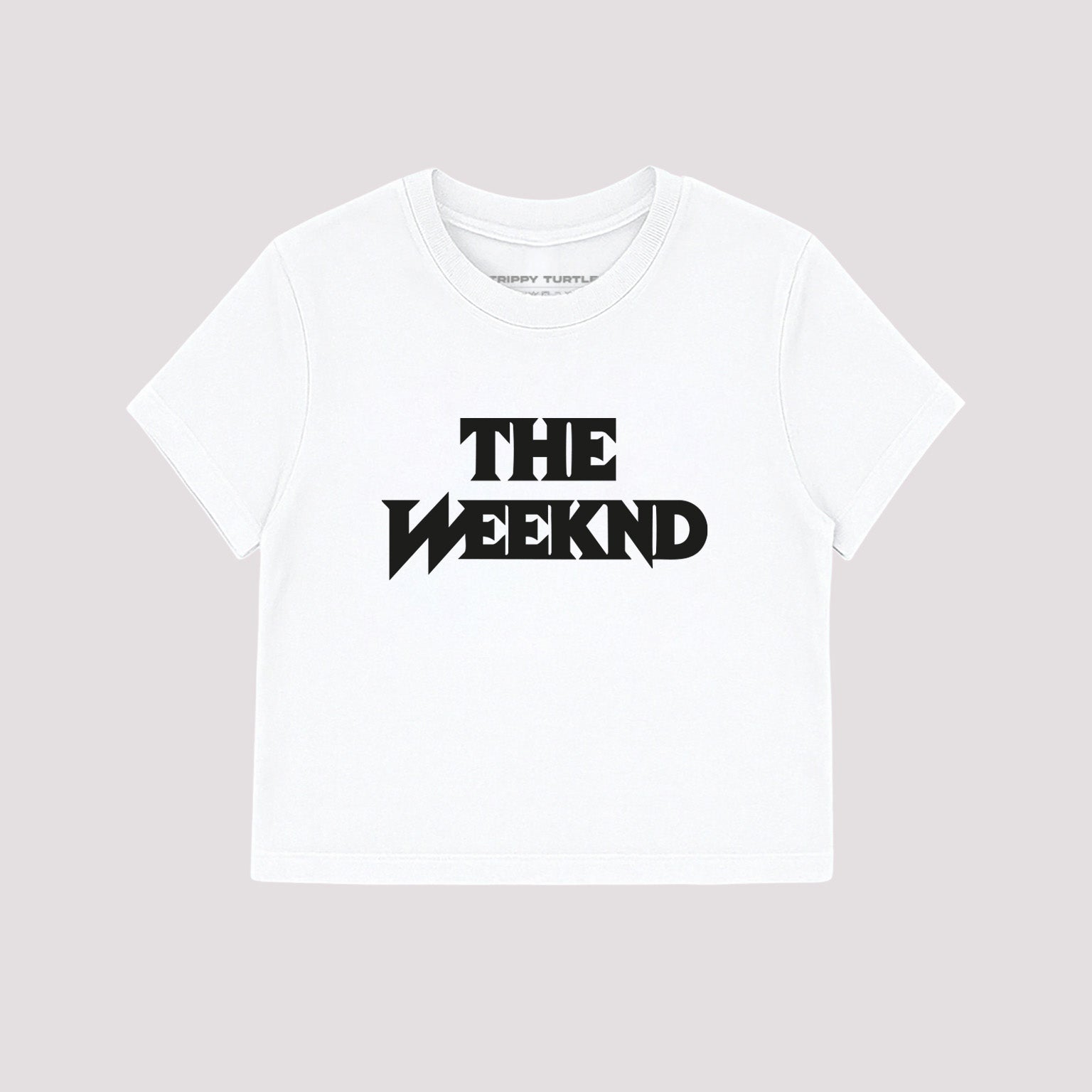 The Weeknd Cropped Baby T-shirt