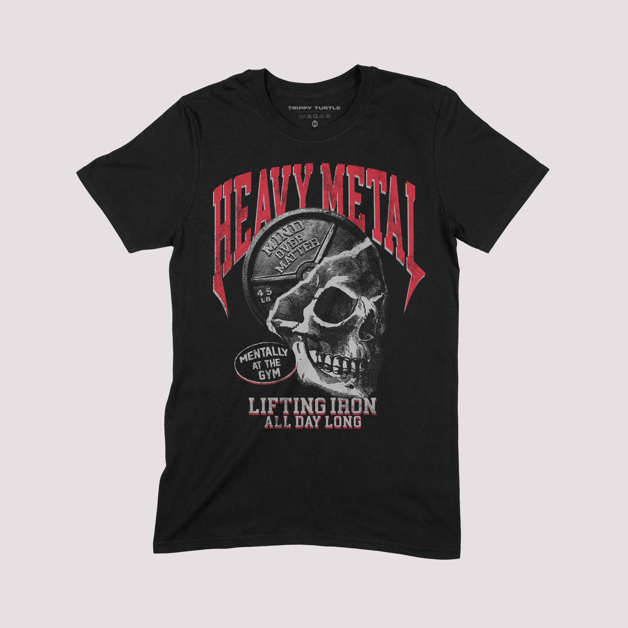 Mind Over Matter Heavy Metal Gym T-shirt