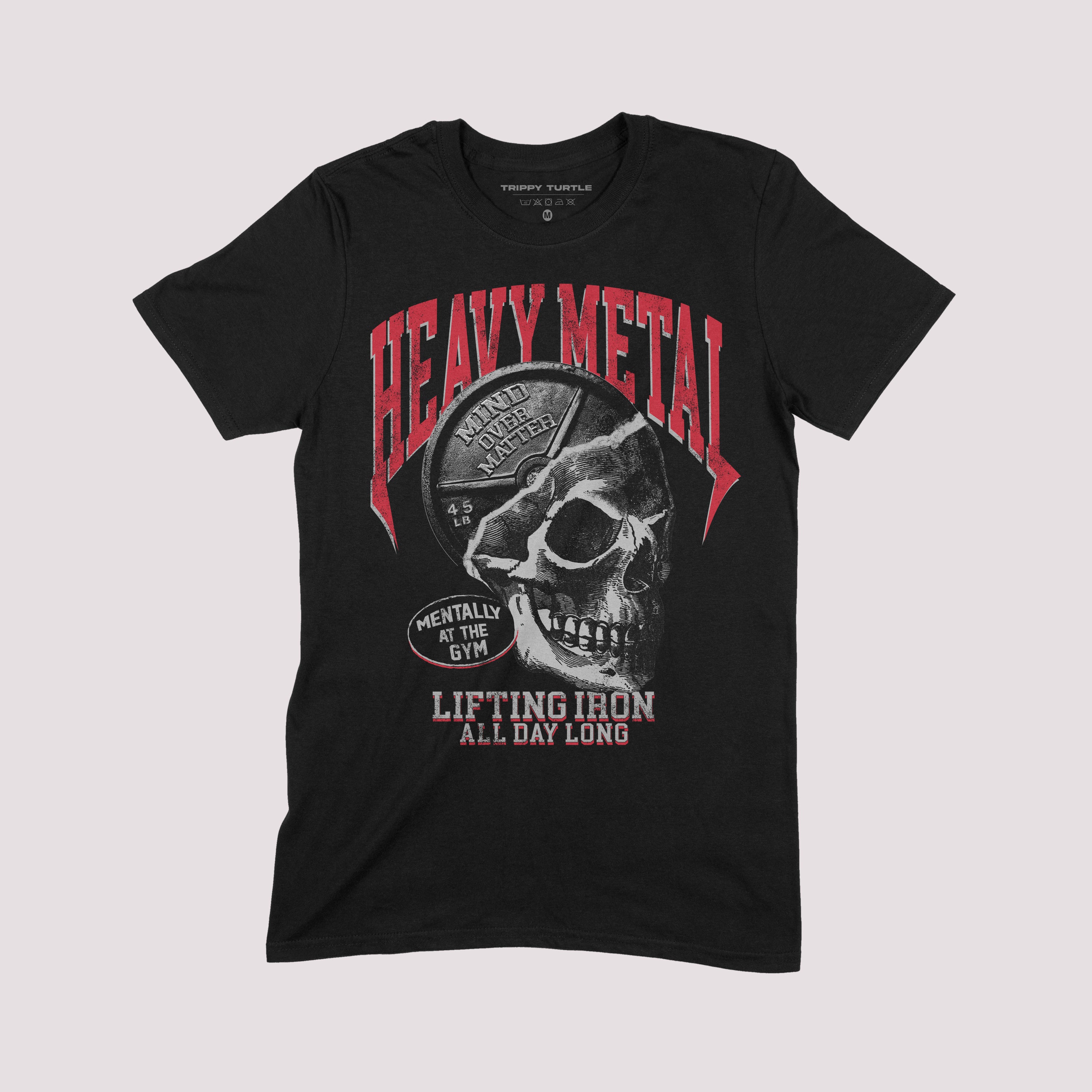 Mind Over Matter Heavy Metal Gym T-shirt