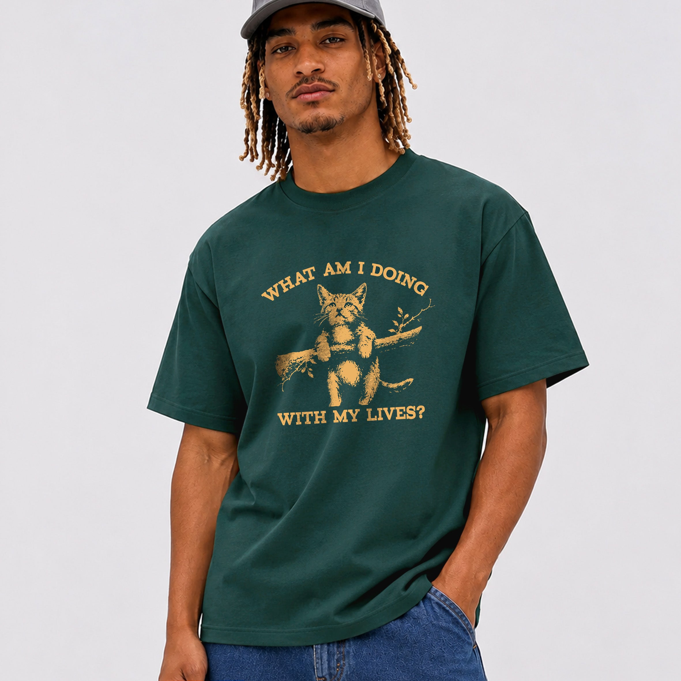 What Am I Doing With My Lives Graphic T-Shirt