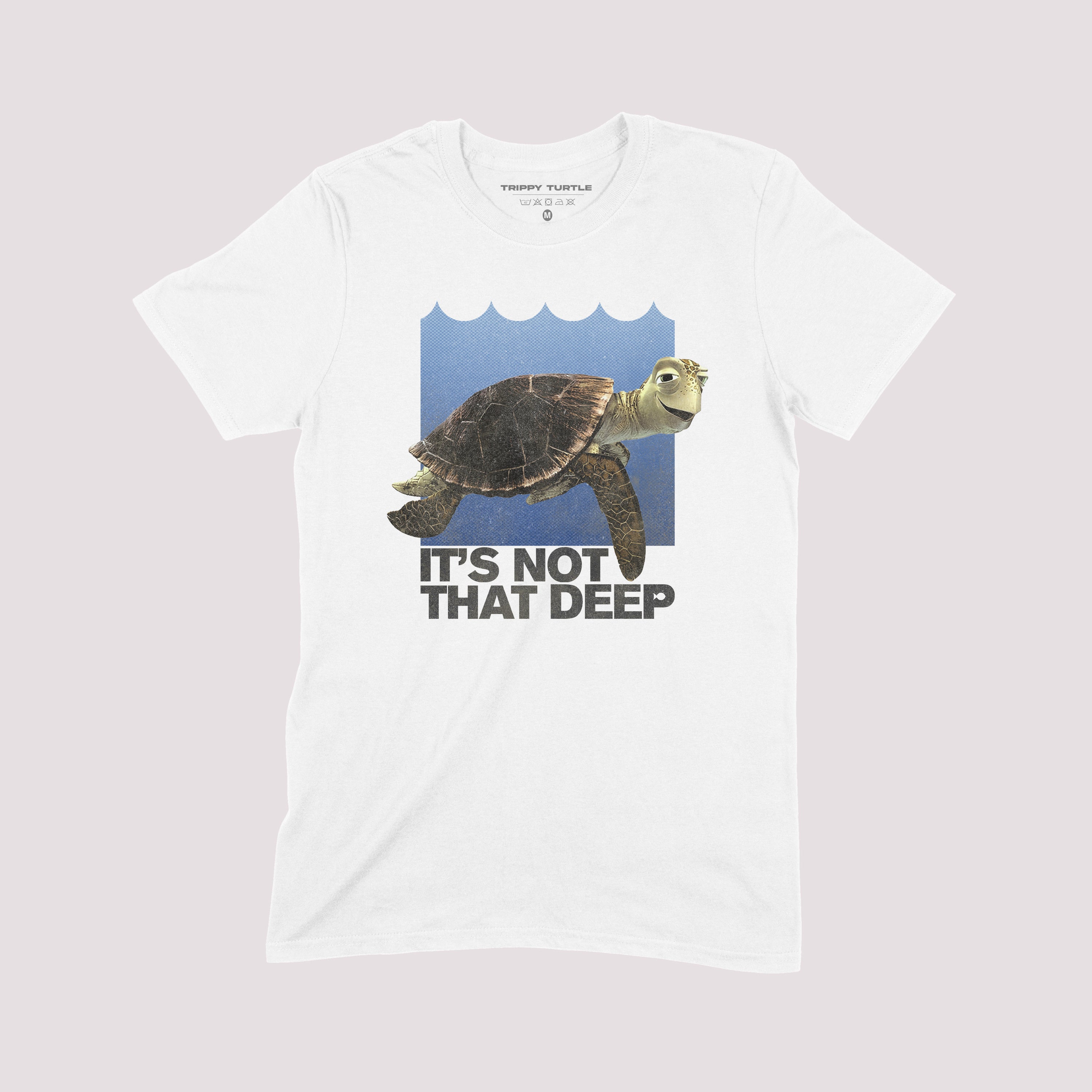 It's Not That Deep Turtle Graphic T-Shirt