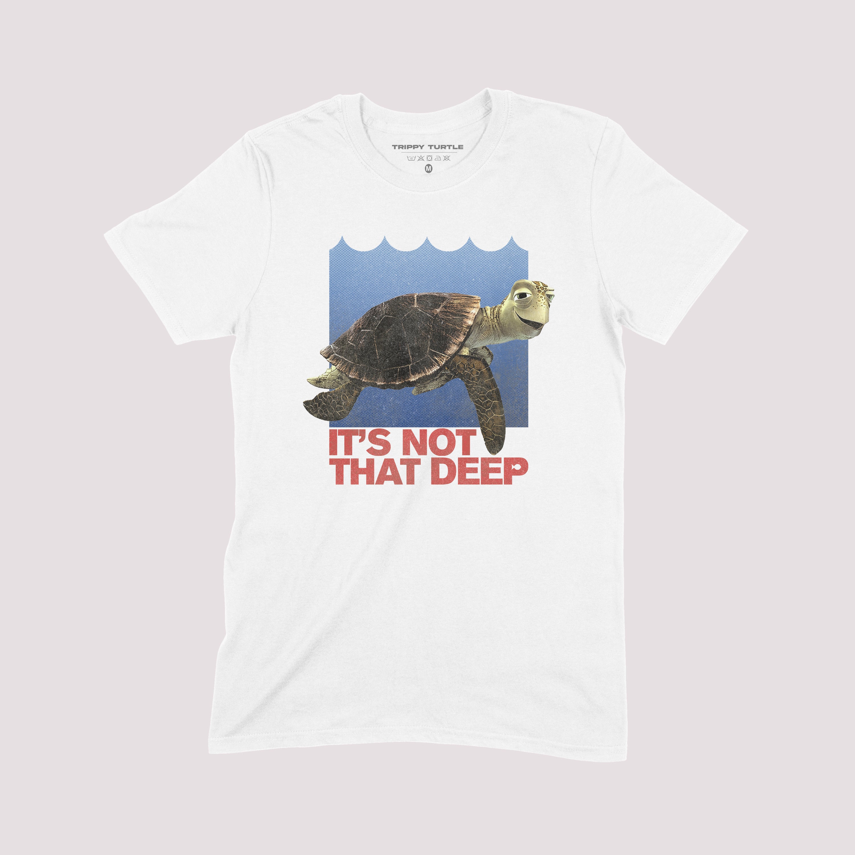 It's Not That Deep Turtle Graphic T-Shirt