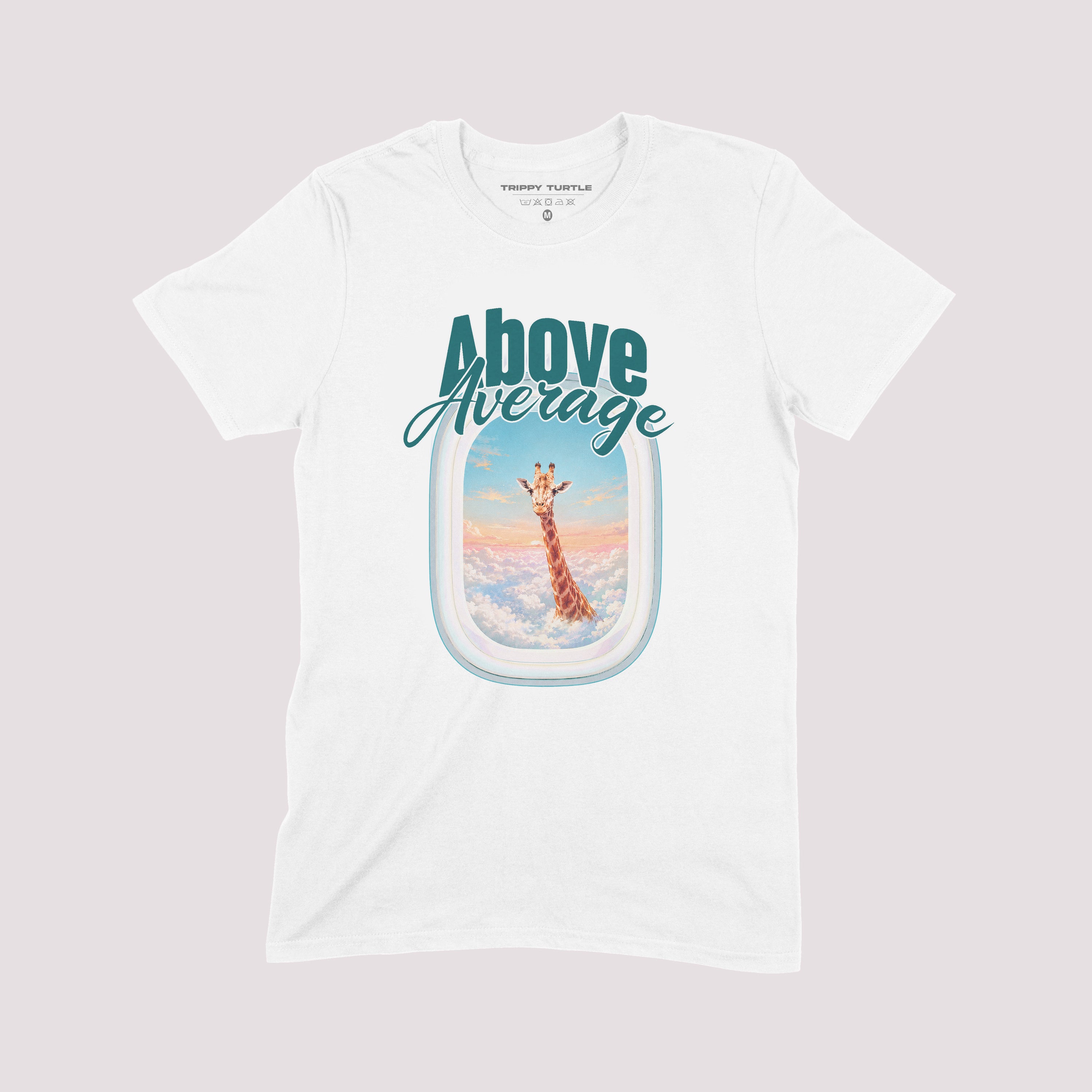 Above Average Giraffe Graphic T-Shirt