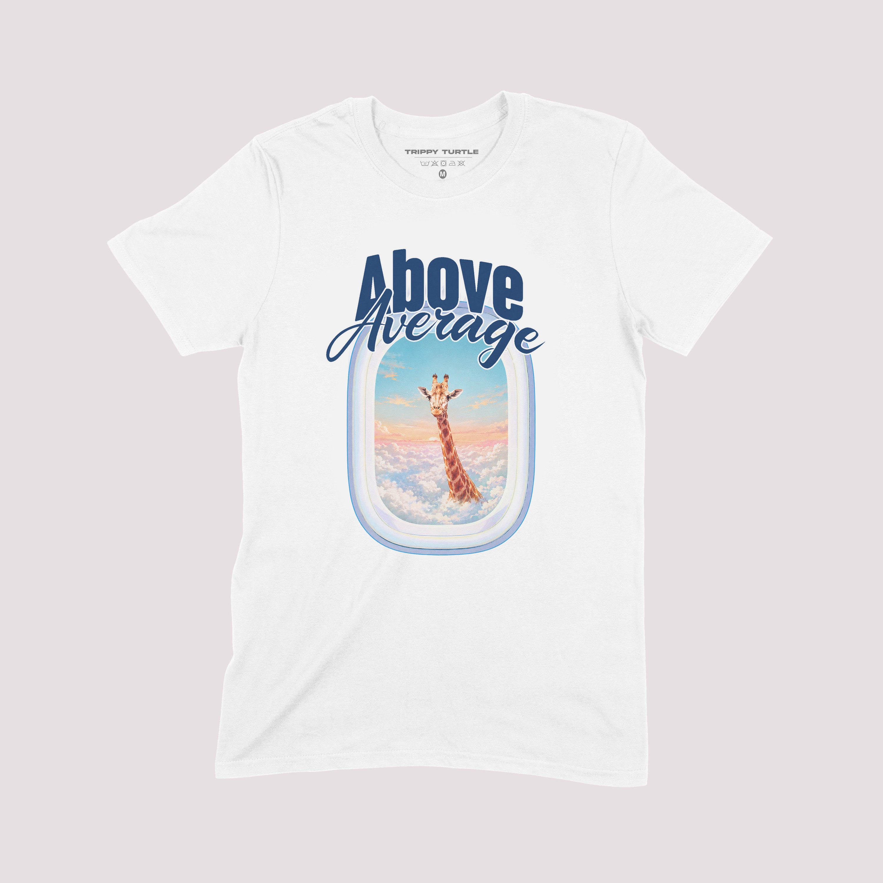 Above Average Giraffe Graphic T-Shirt