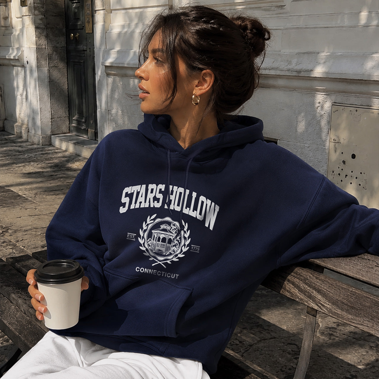 Stars Hollow Graphic Hoodie