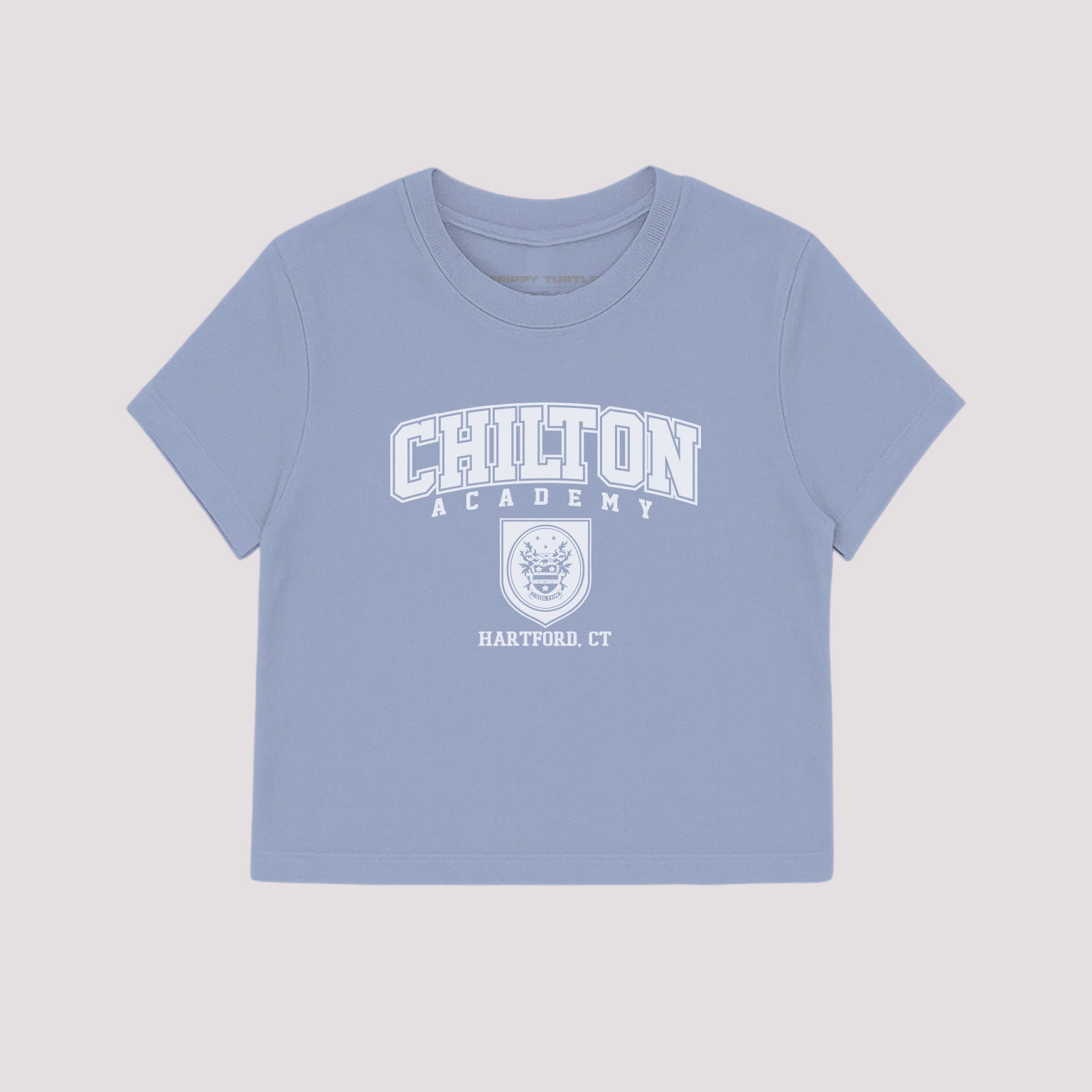 Chilton Varsity Graphic Cropped Fitted T-shirt