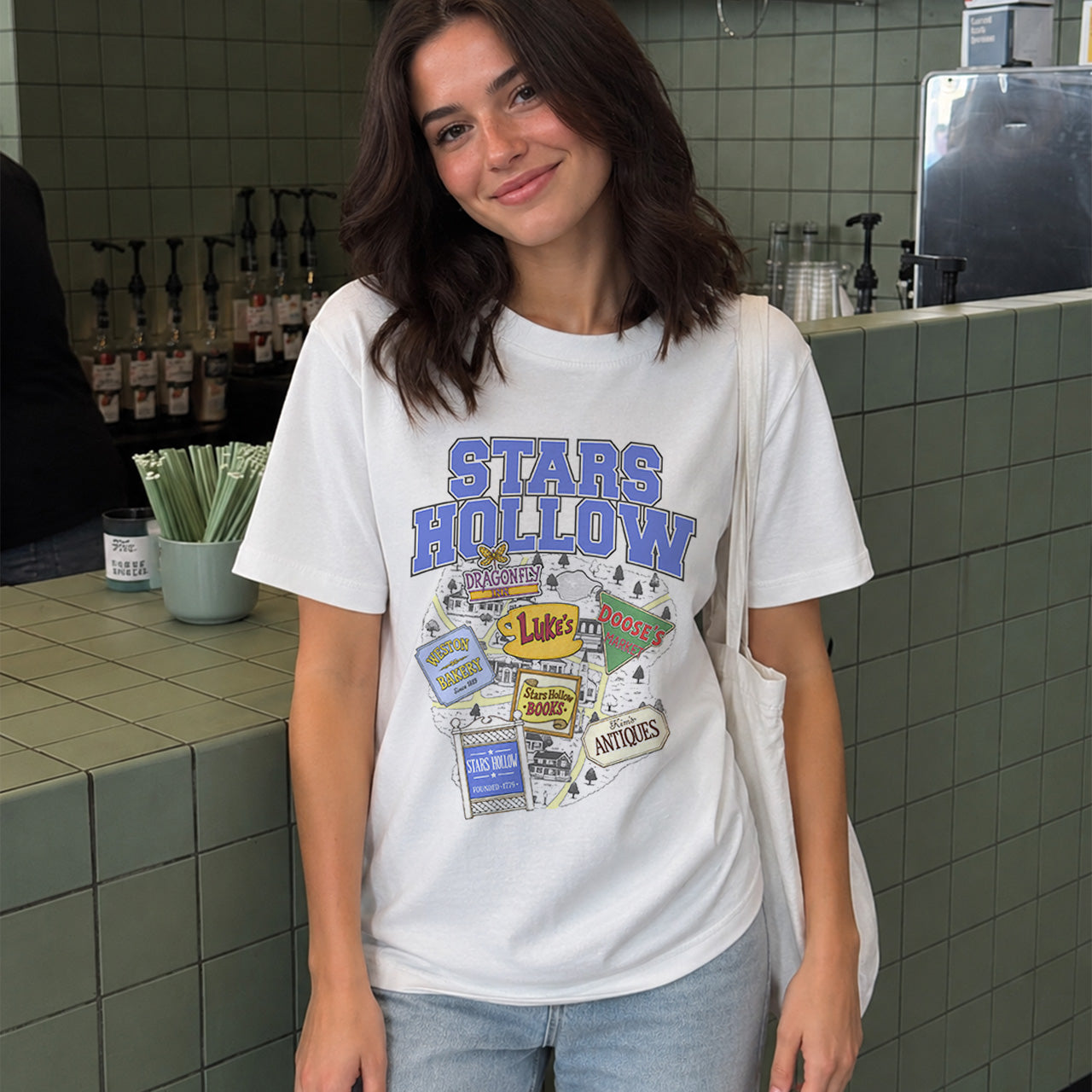 Stars Hollow Graphic T-Shirt