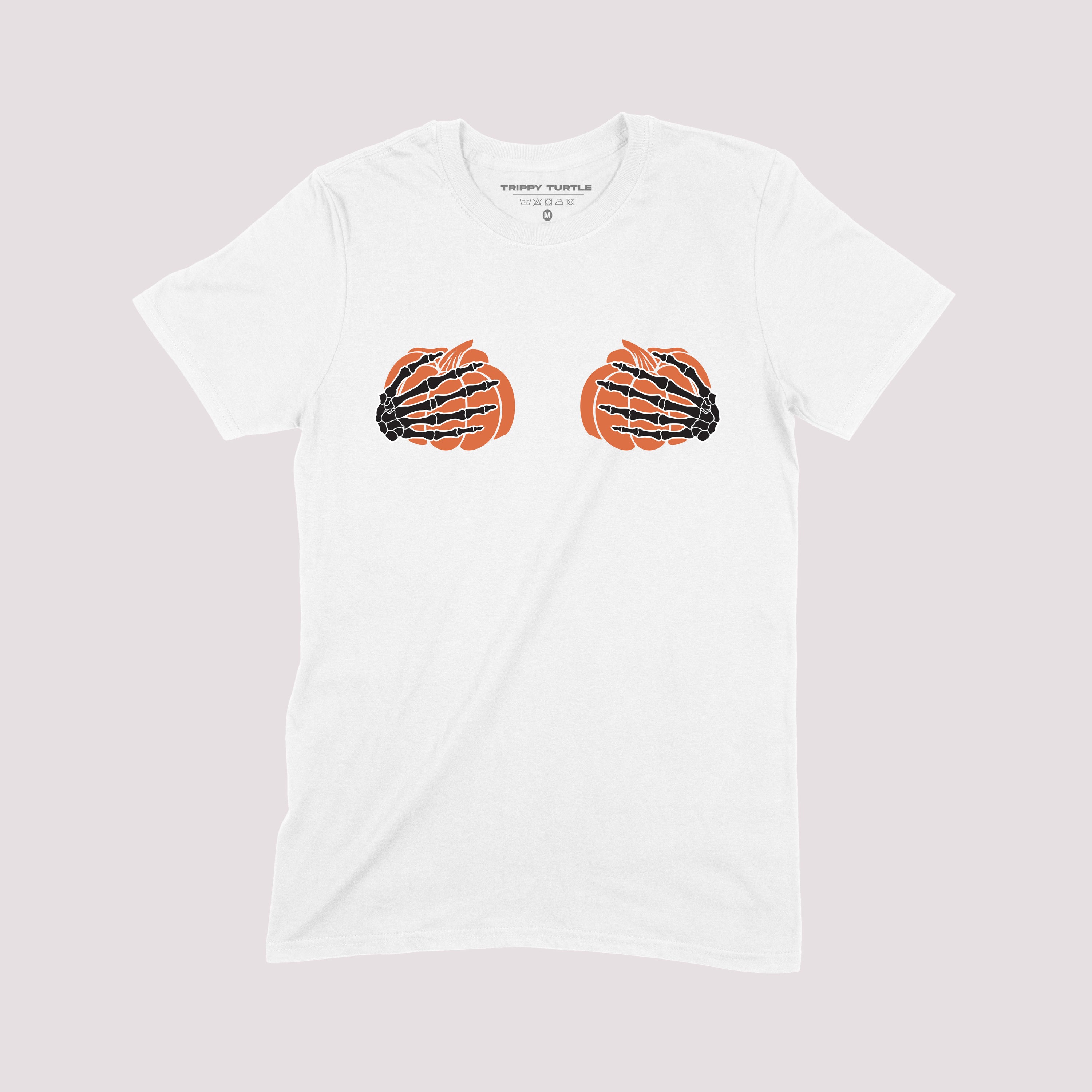 Pumpkin Skeleton Halloween T-Shirt