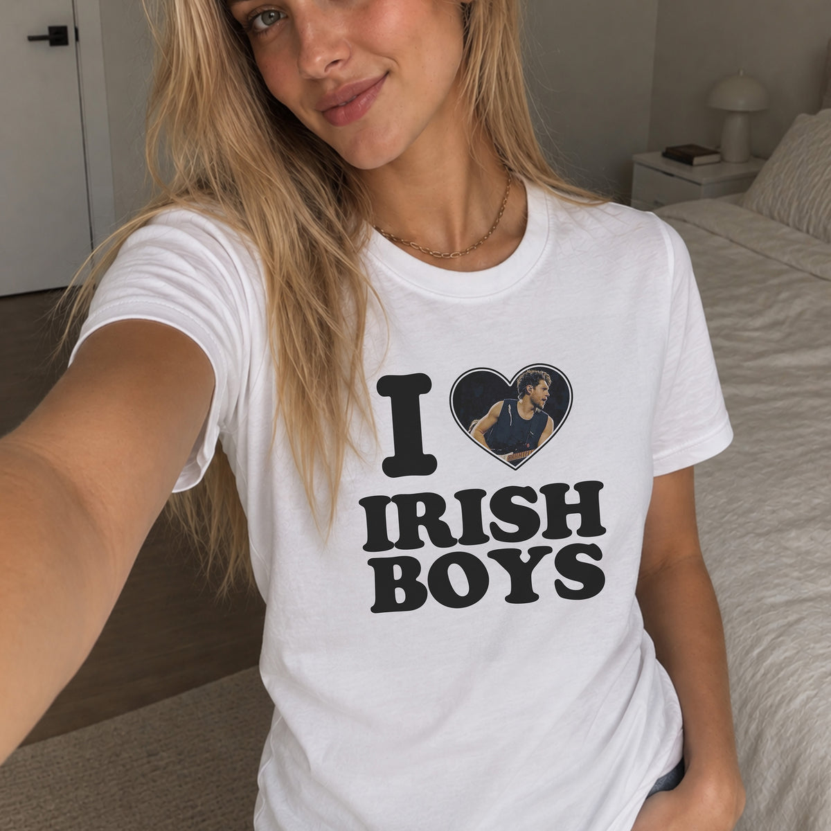 I Love Irish Boys Graphic T-Shirt - Niall