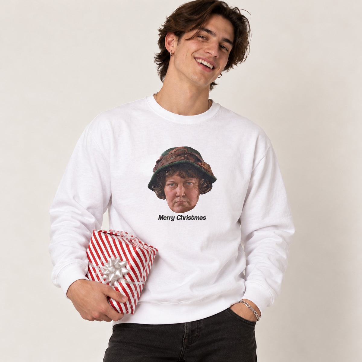 Home Alone Parody Christmas Sweatshirt